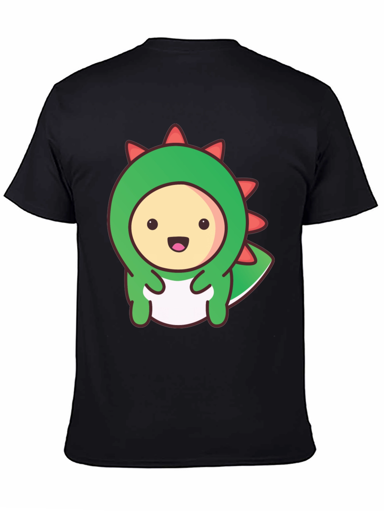 Kawaii Dinosaur Graphic Tee - Soft Cotton T-Shirt