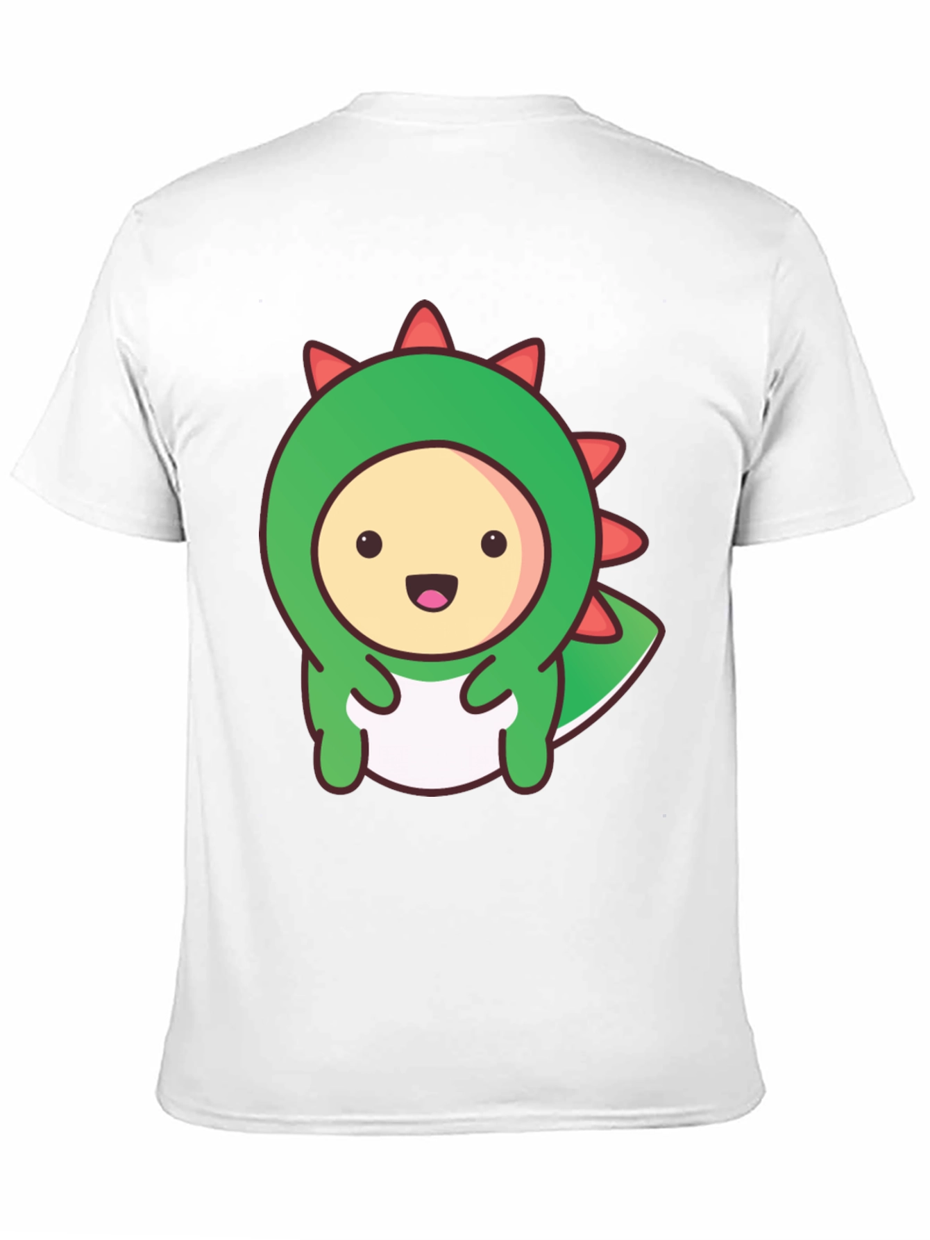 Kawaii Dinosaur Graphic Tee - Soft Cotton T-Shirt