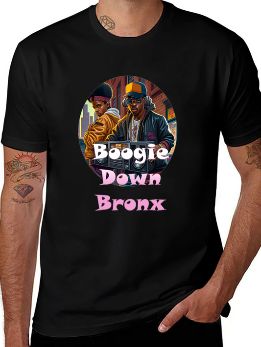 Boogie Down Bronx T-Shirt - Classic Hip Hop Style