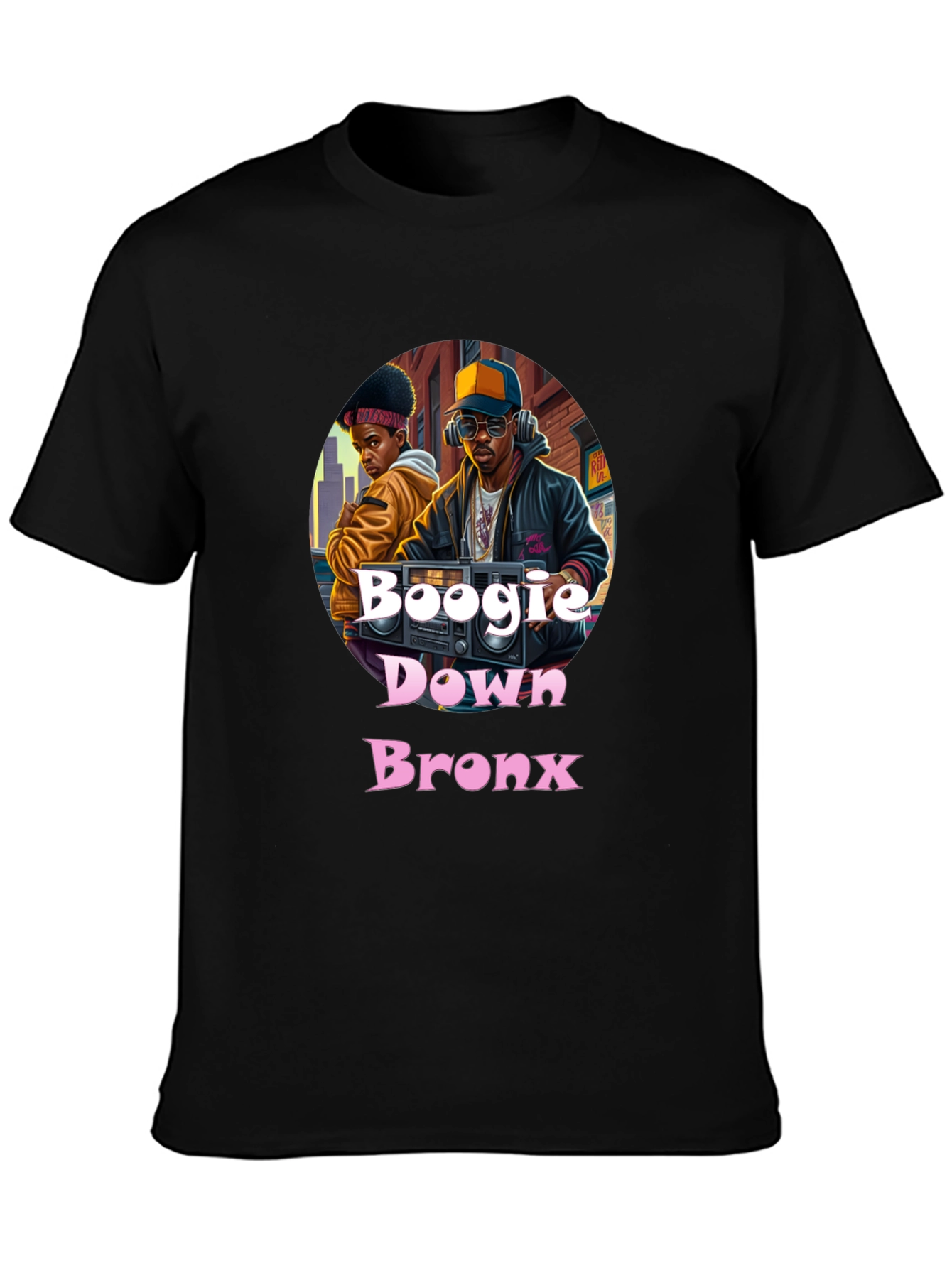 Boogie Down Bronx T-Shirt - Classic Hip Hop Style
