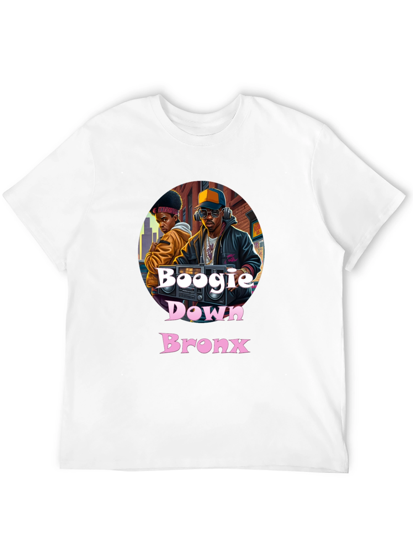 Boogie Down Bronx T-Shirt - Classic Hip Hop Style