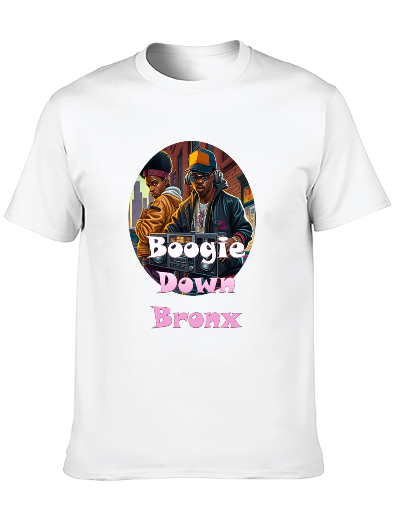 Boogie Down Bronx T-Shirt - Classic Hip Hop Style