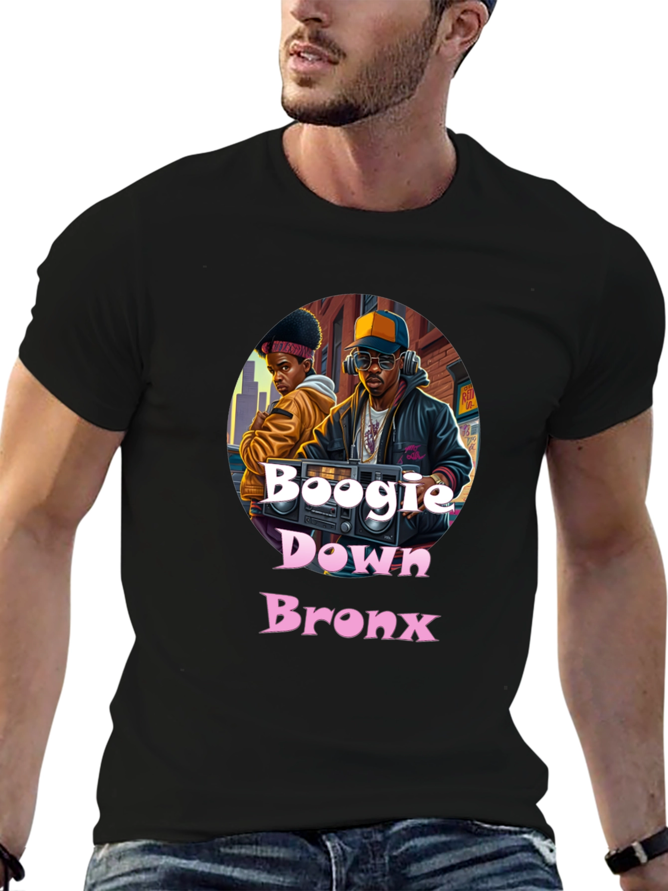 Boogie Down Bronx T-Shirt - Classic Hip Hop Style