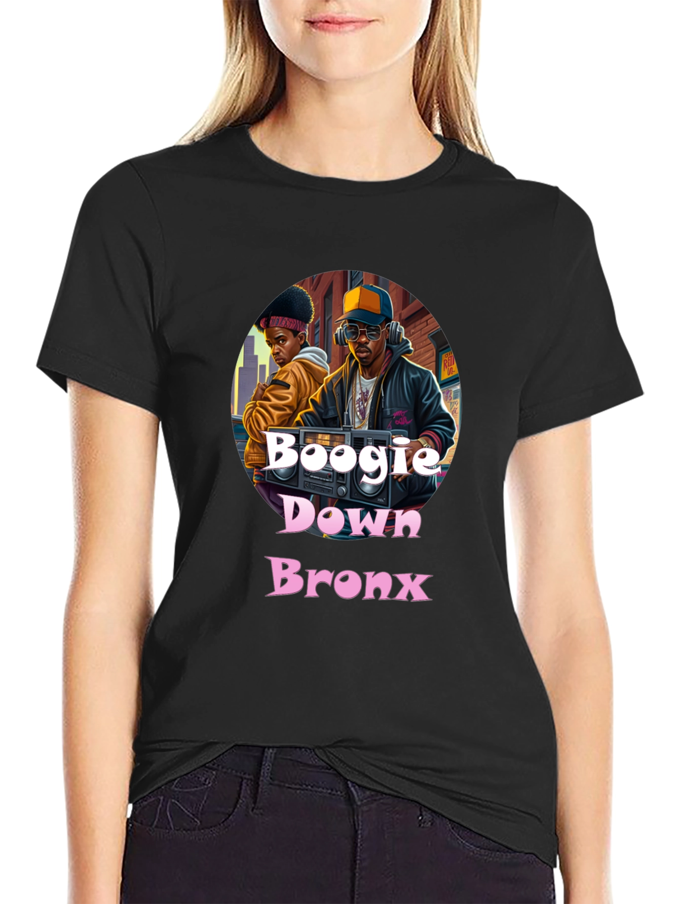 Boogie Down Bronx T-Shirt - Classic Hip Hop Style