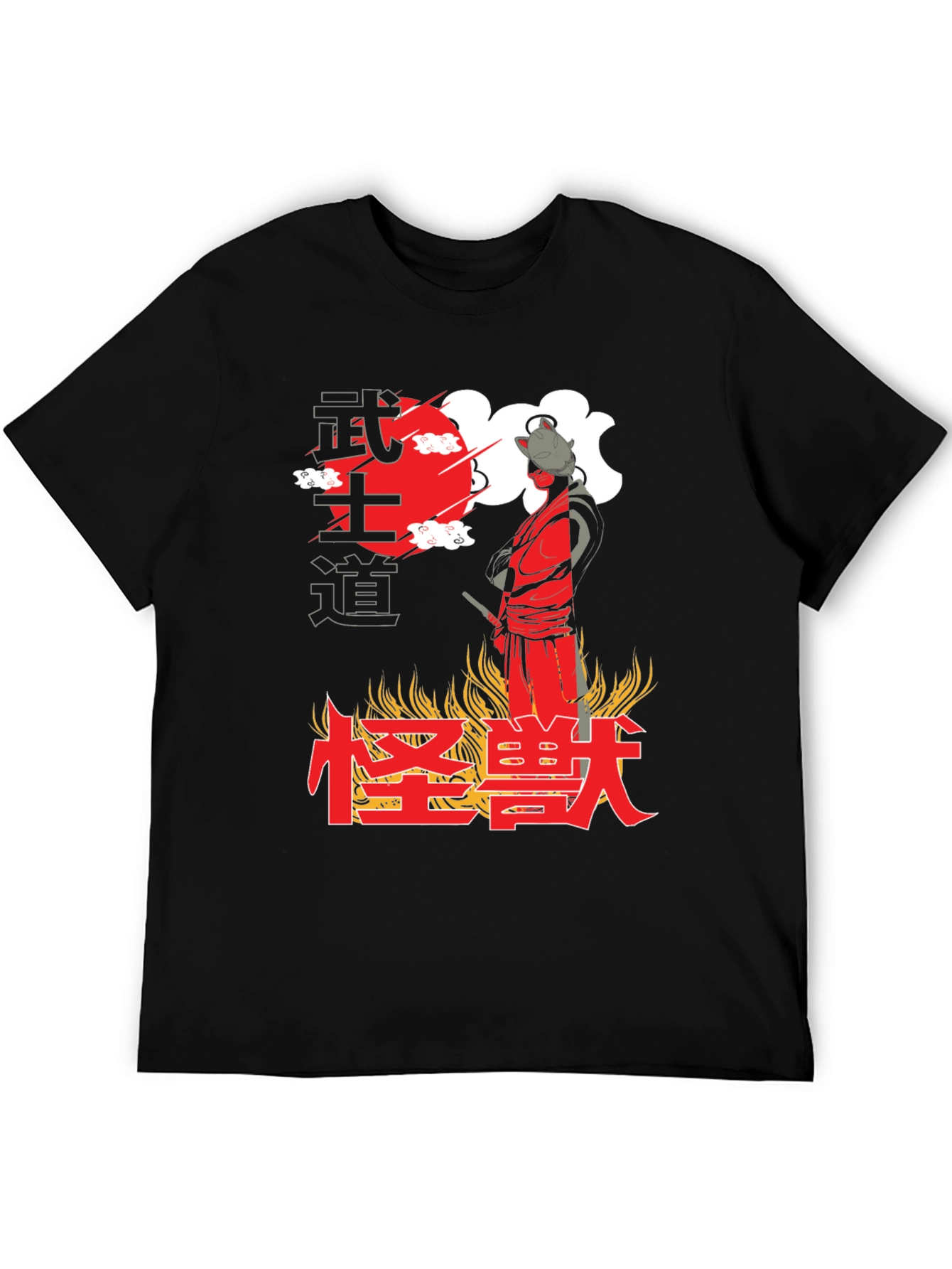 Japanese Warrior Graphic Tee