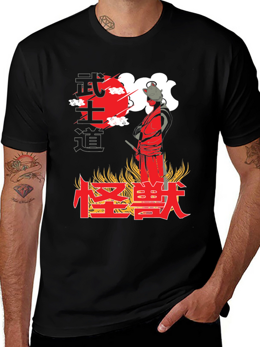 Japanese Warrior Graphic Tee