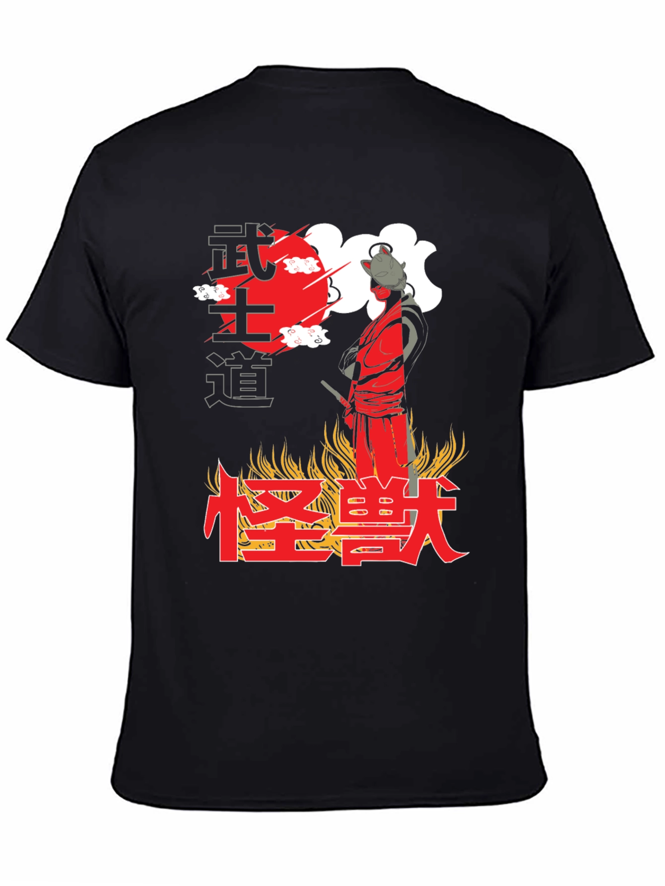 Japanese Warrior Graphic Tee
