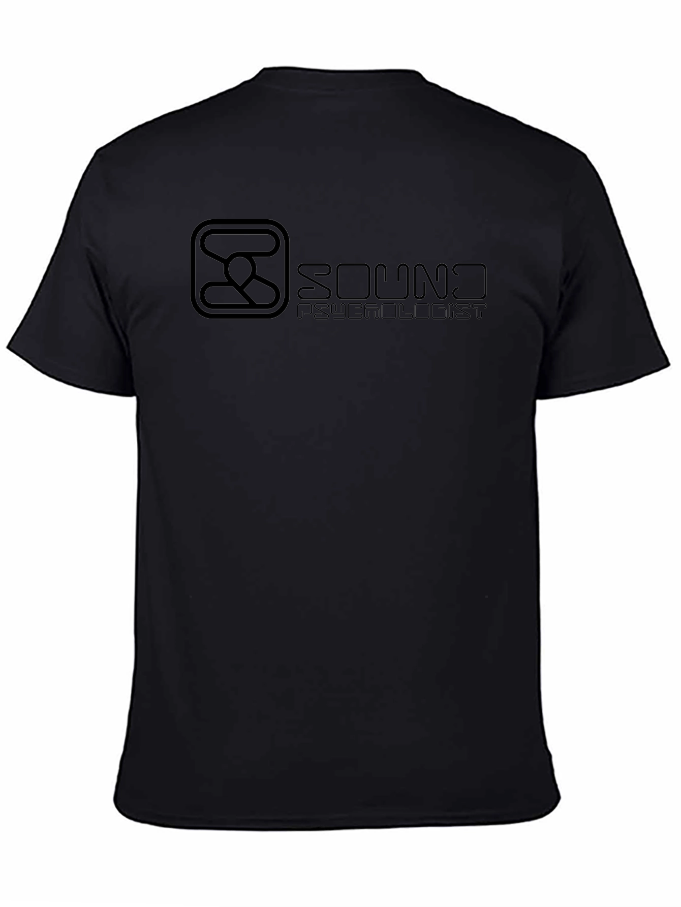 Sound Psychologist Graphic T-Shirt - Black Crew Neck Tee