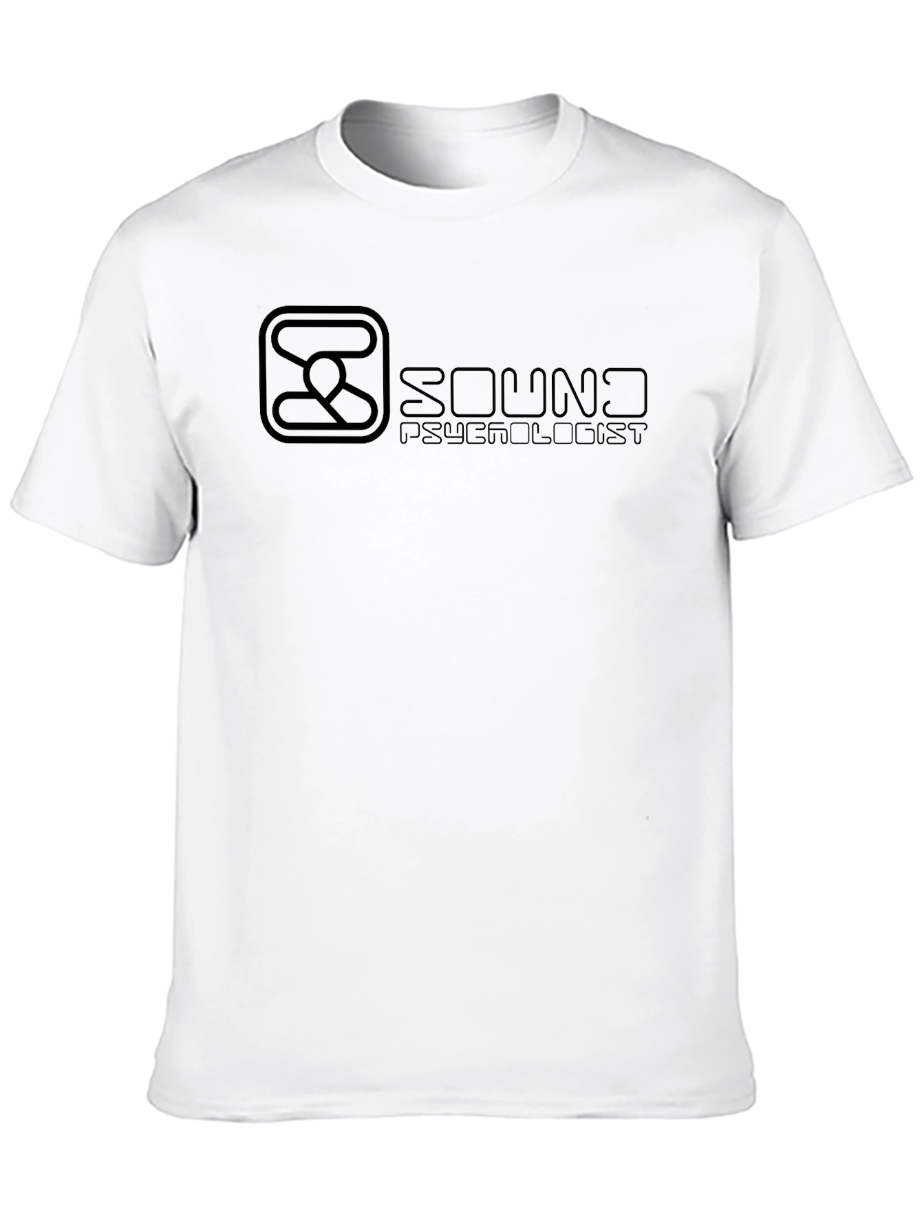 Sound Psychologist Graphic T-Shirt - Black Crew Neck Tee