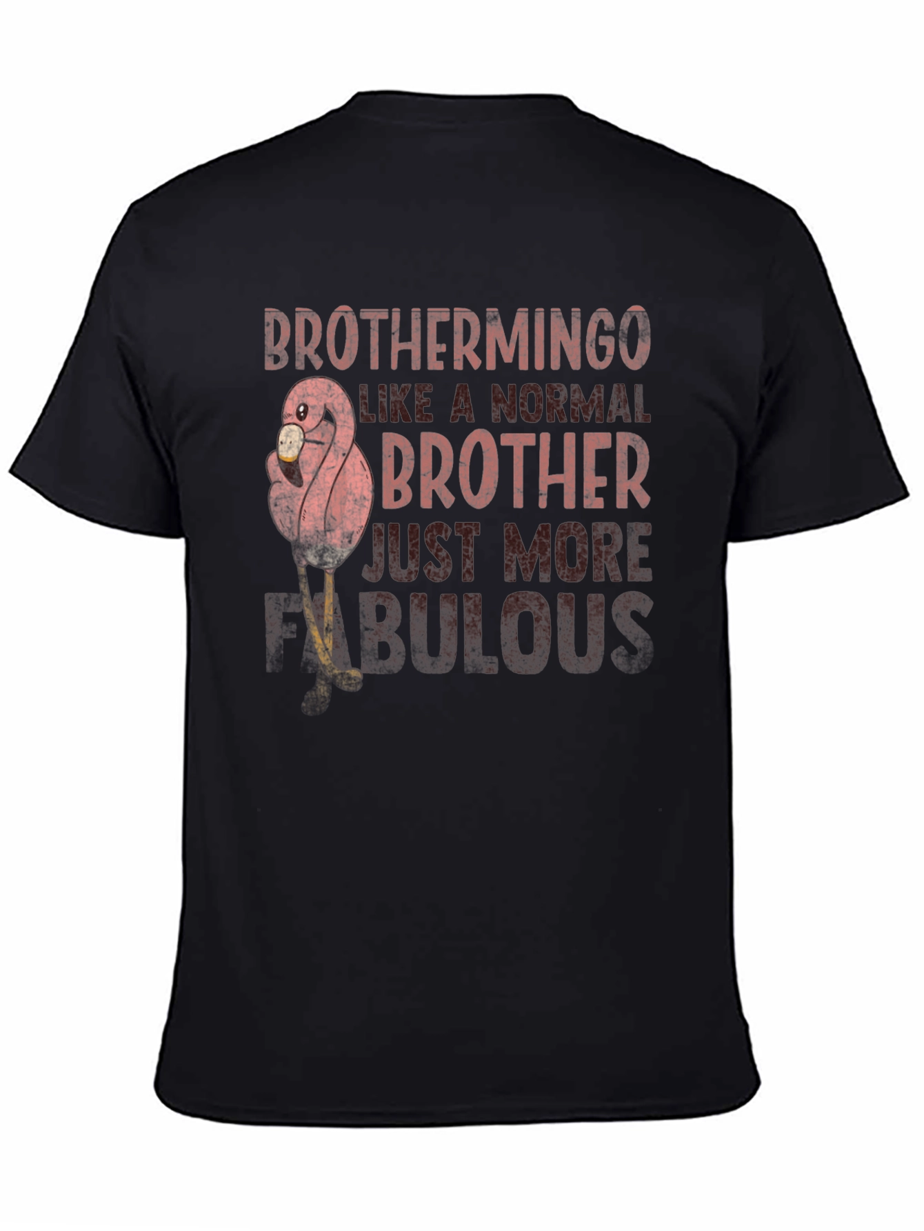 Brothermingo Flamingo Fabulous Brother T-Shirt