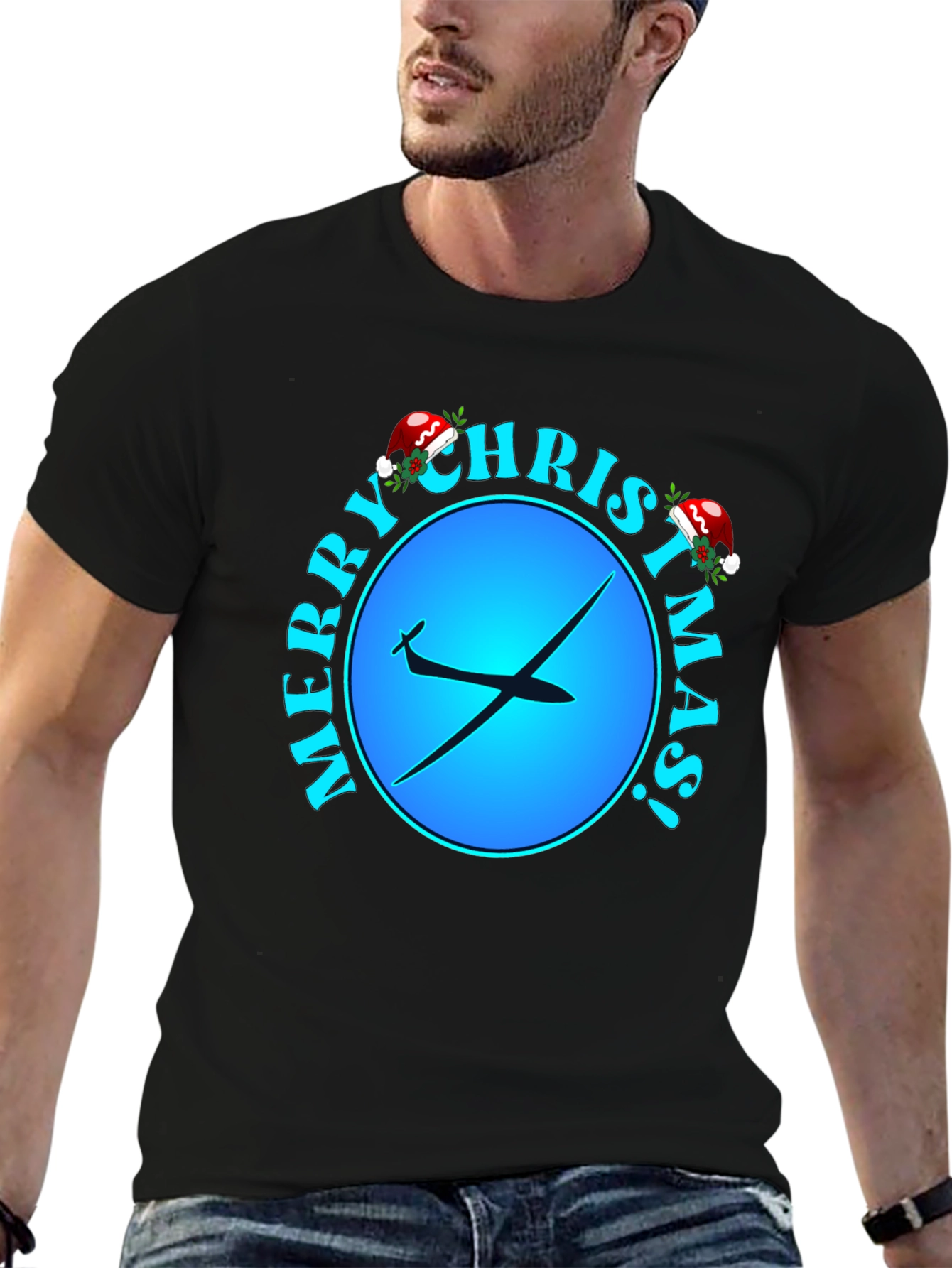 Merry Christmas Glider T-Shirt