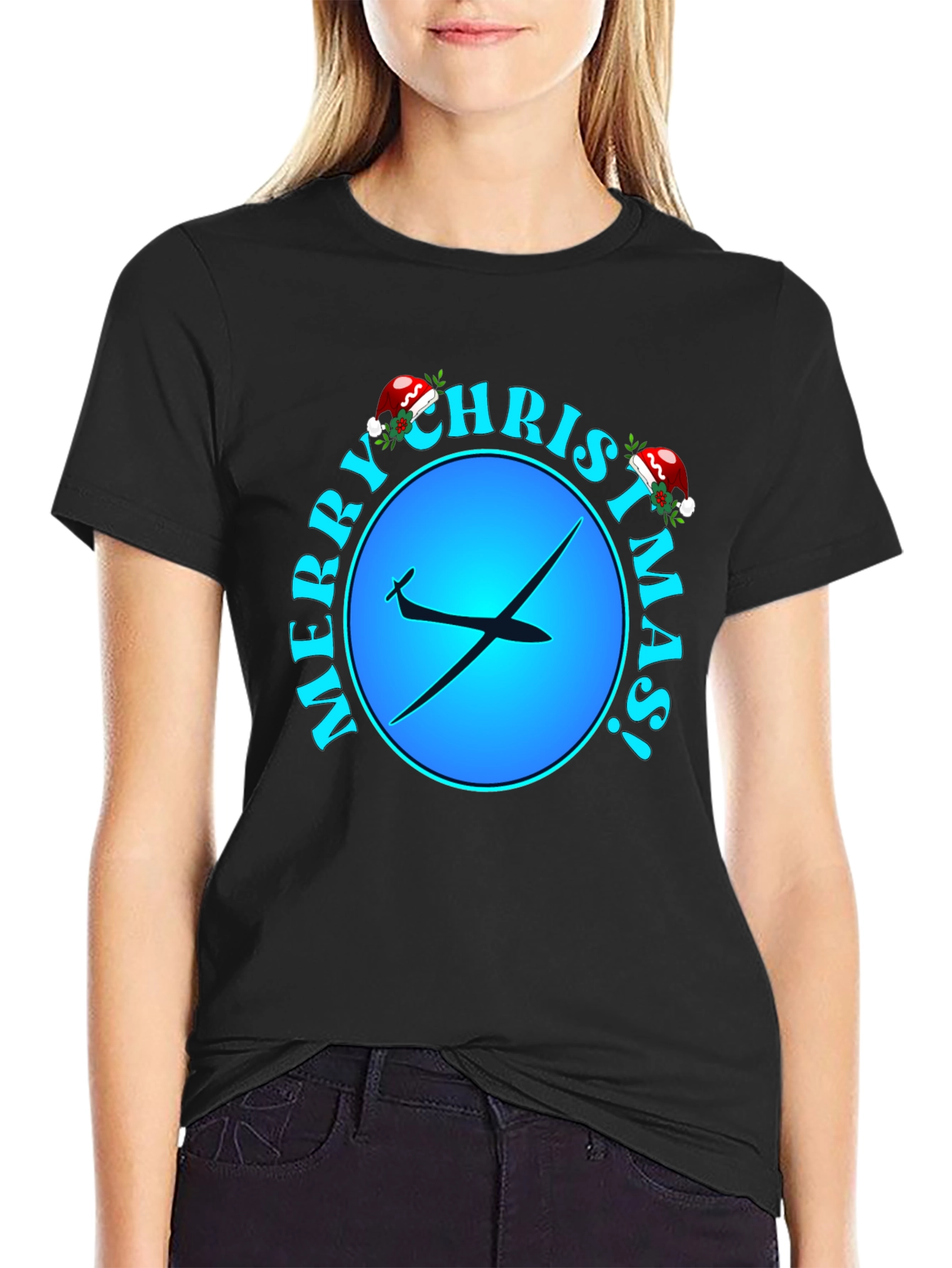 Merry Christmas Glider T-Shirt