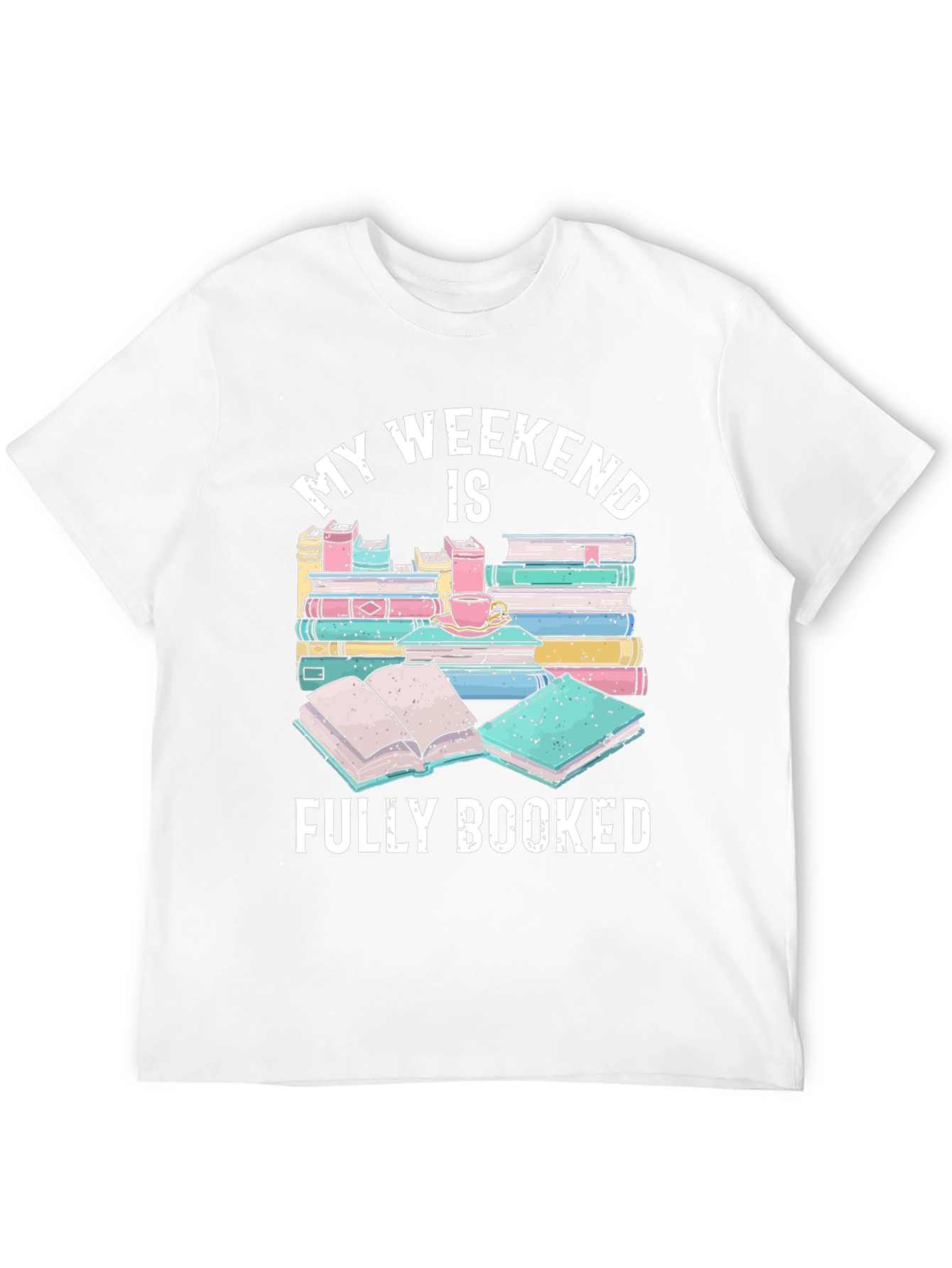 Book Lovers Weekend T-Shirt - Fully Booked Design