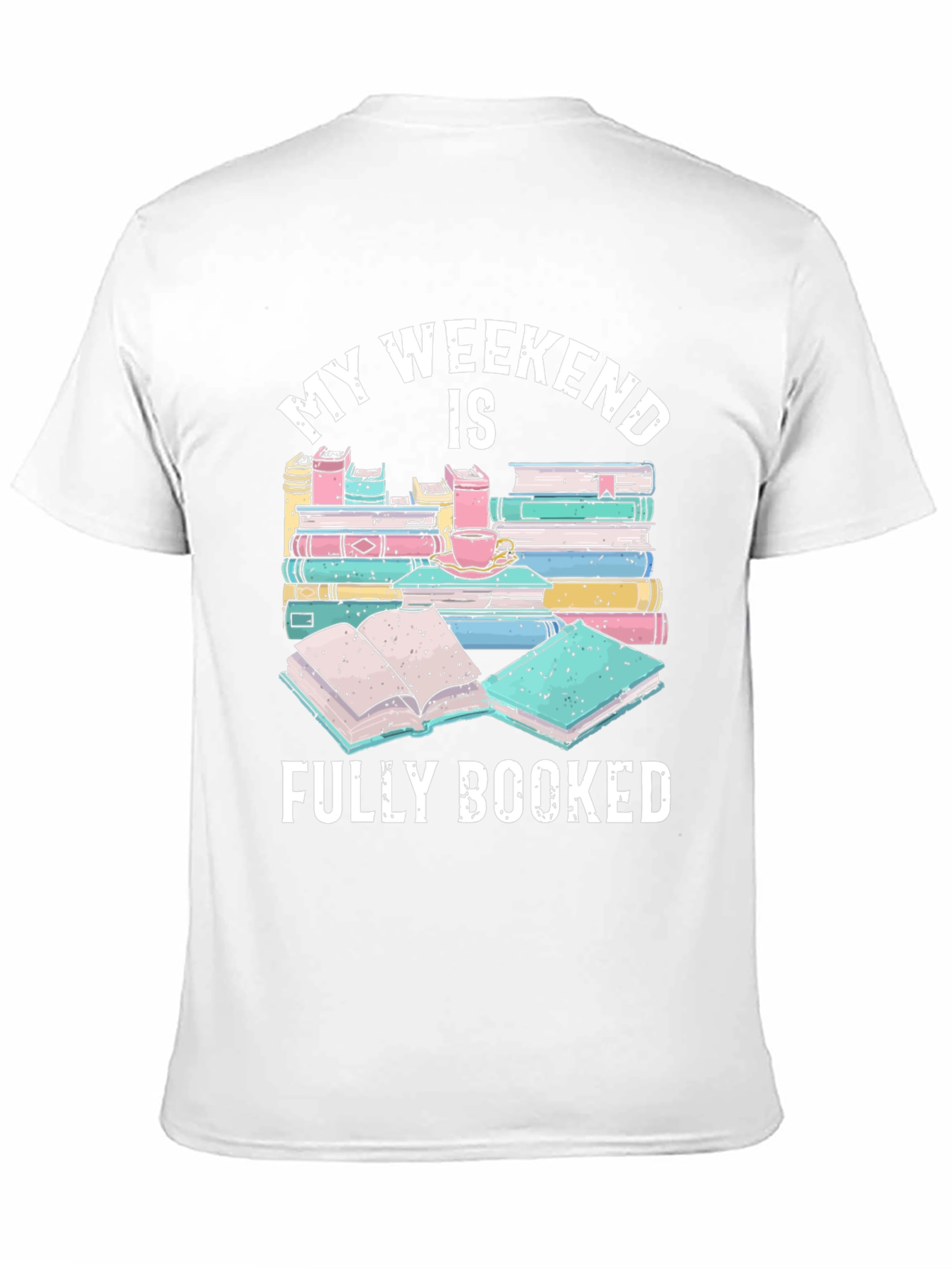 Book Lovers Weekend T-Shirt - Fully Booked Design