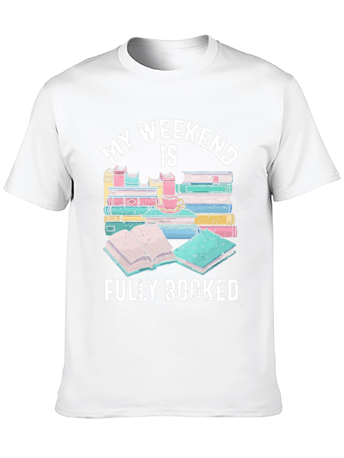 Book Lovers Weekend T-Shirt - Fully Booked Design