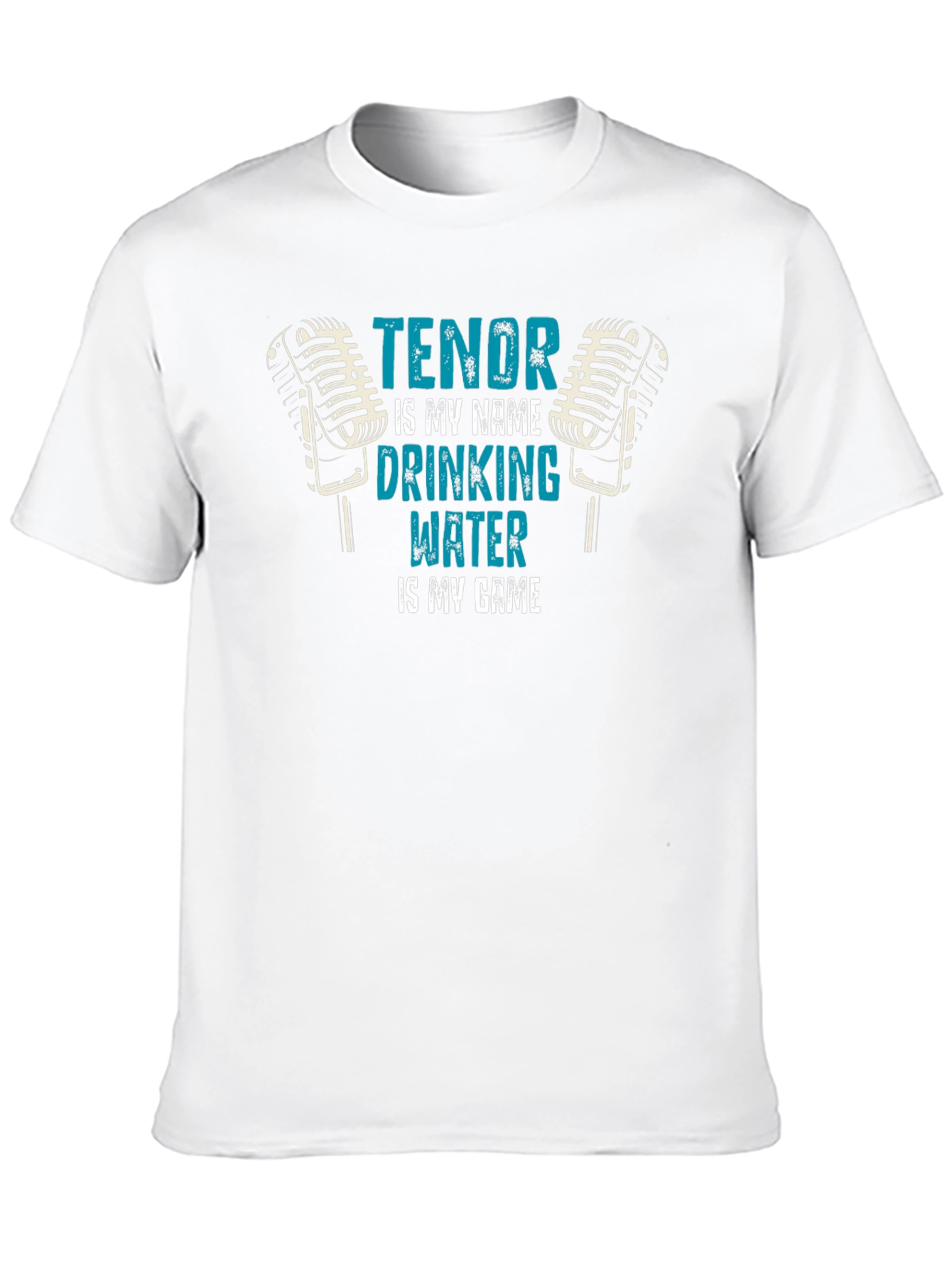 Tenor Singer Water Drinking T-Shirt