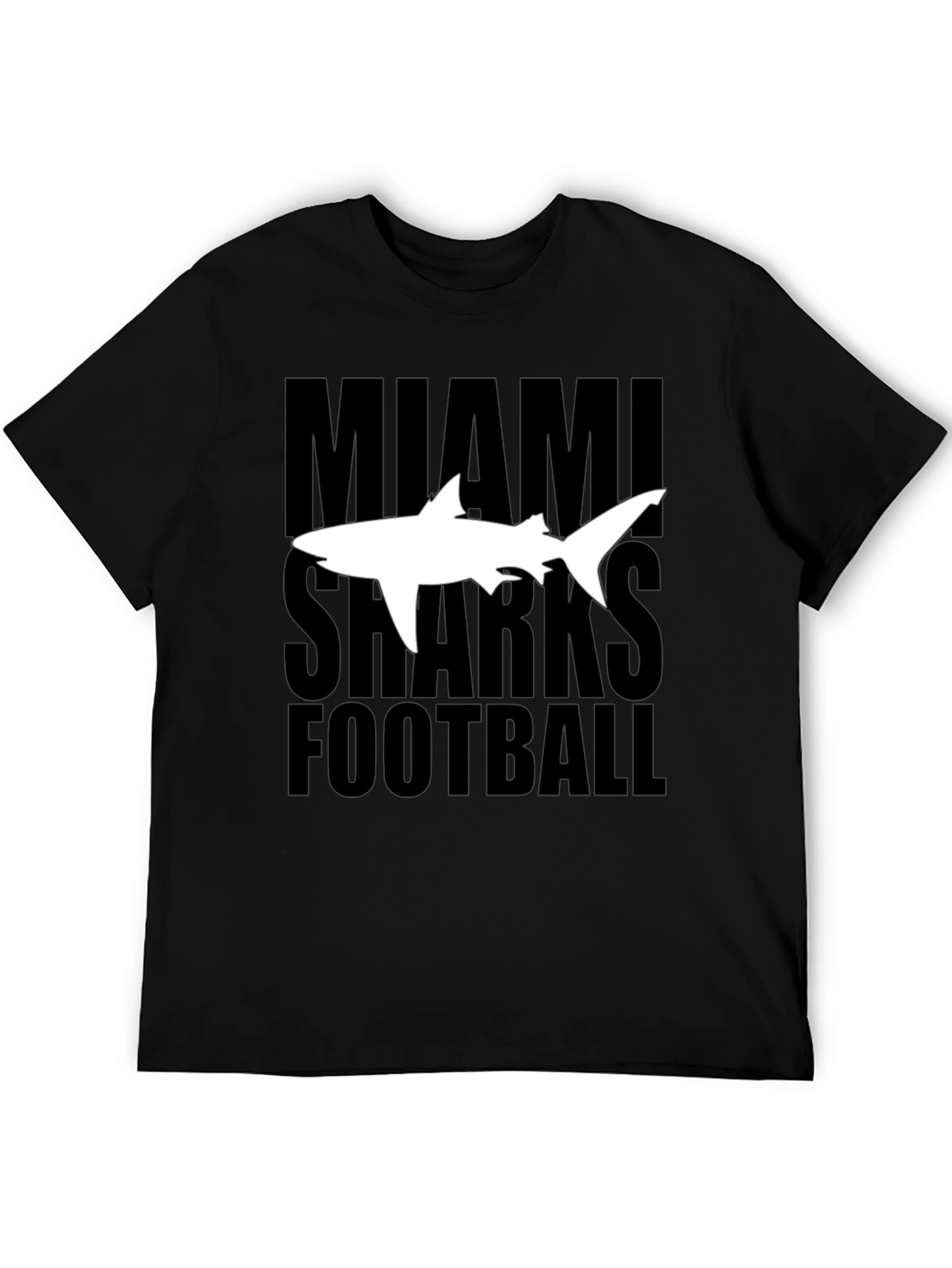Miami Sharks Football Graphic T-Shirt