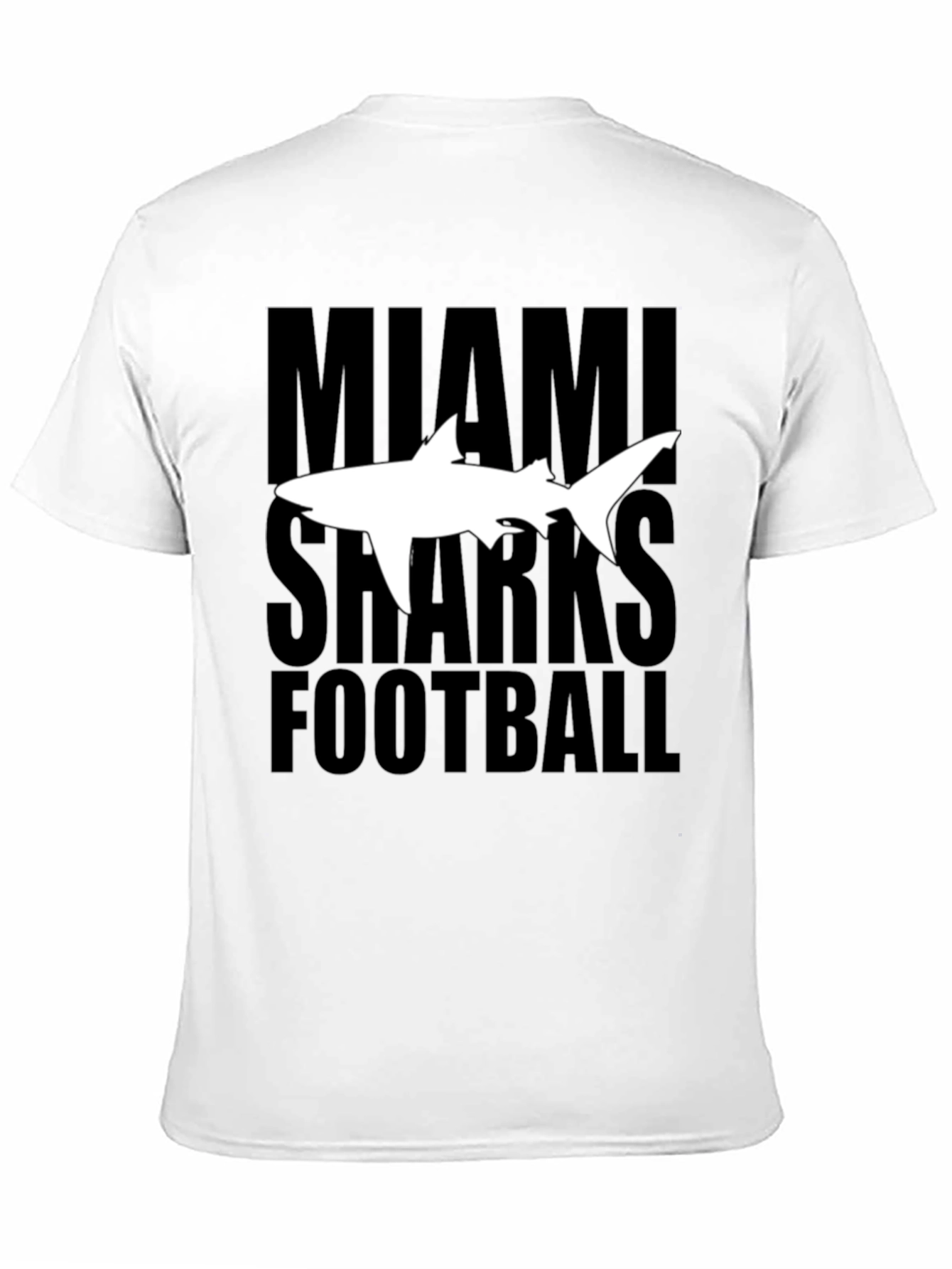 Miami Sharks Football Graphic T-Shirt