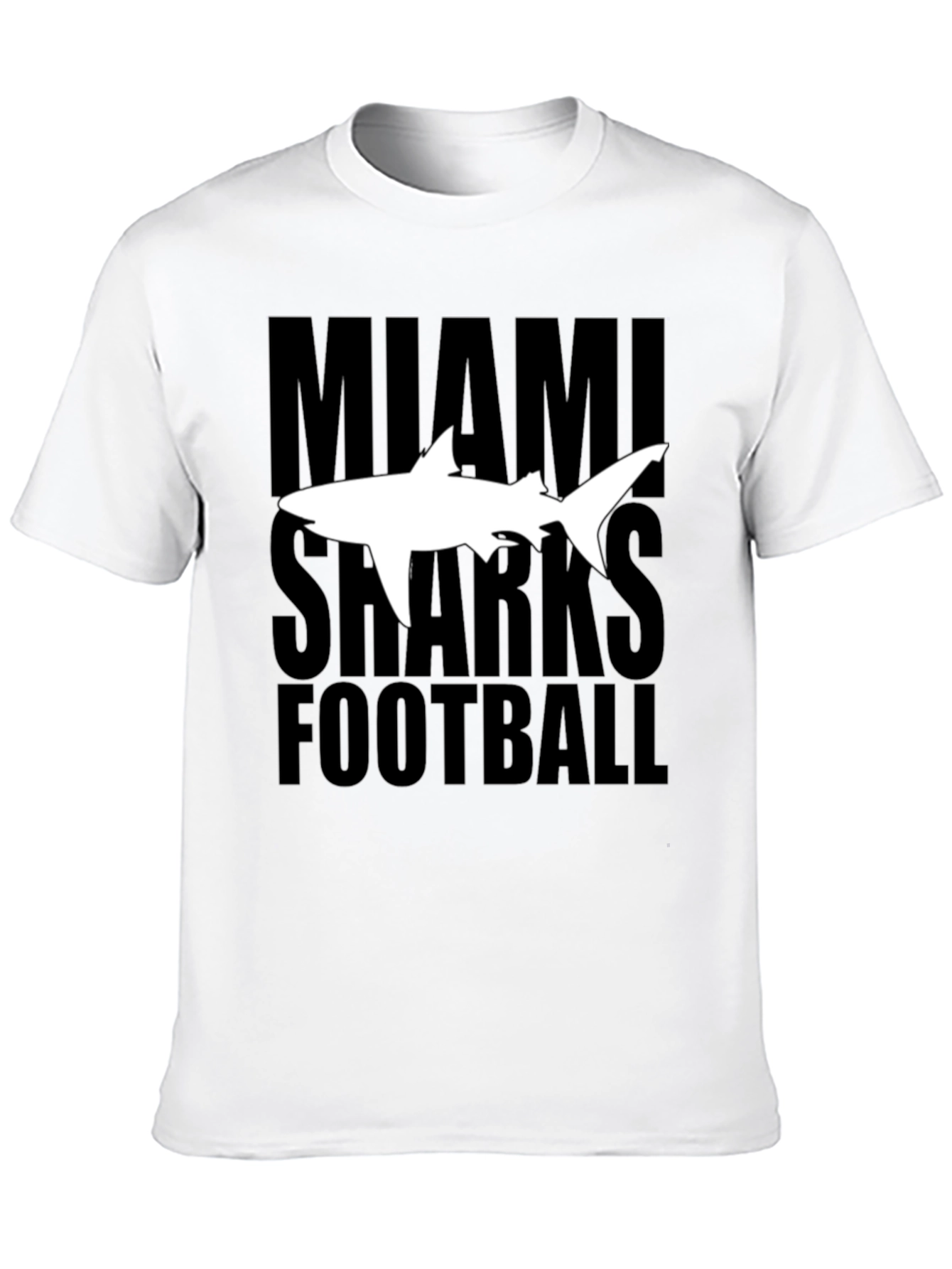 Miami Sharks Football Graphic T-Shirt