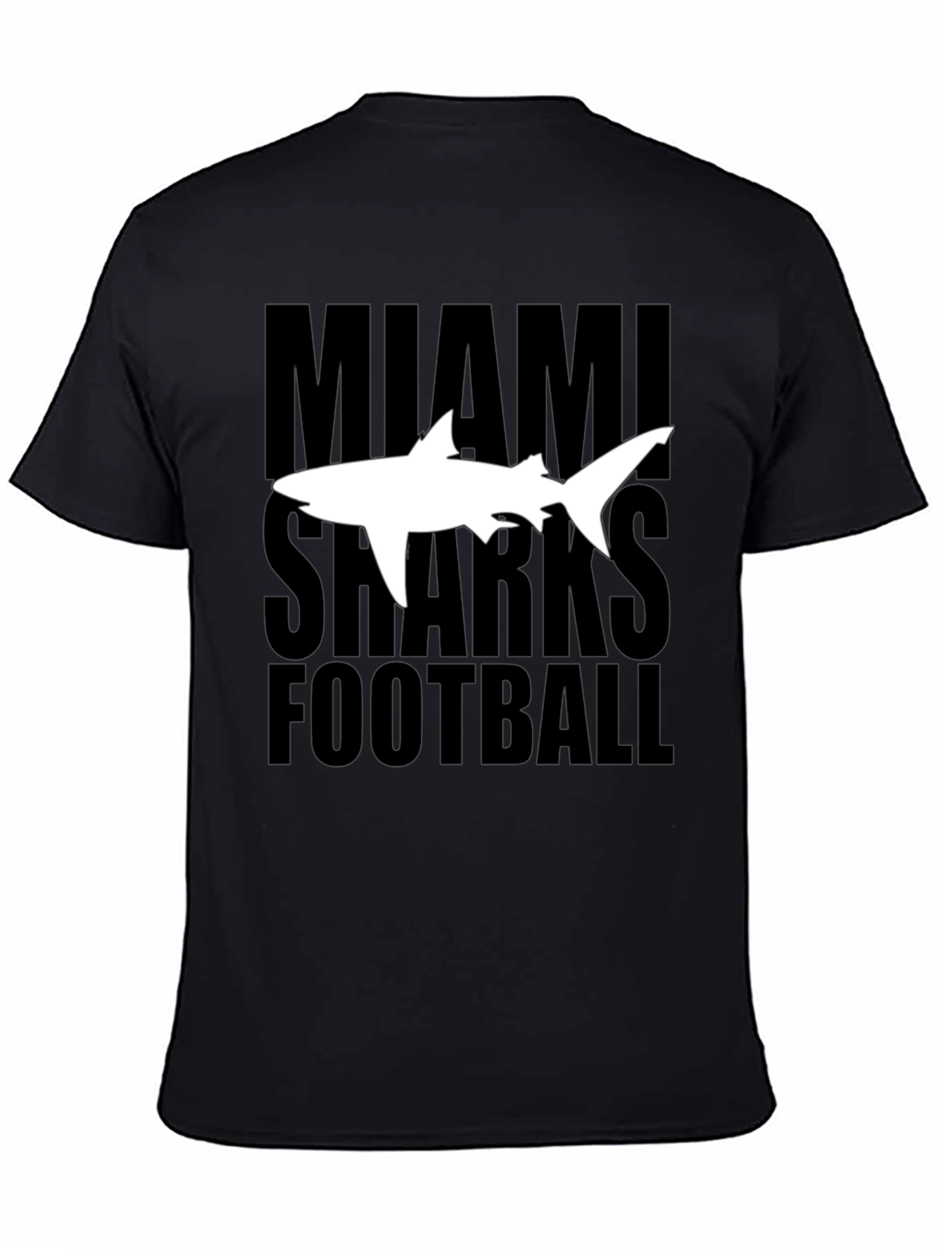 Miami Sharks Football Graphic T-Shirt