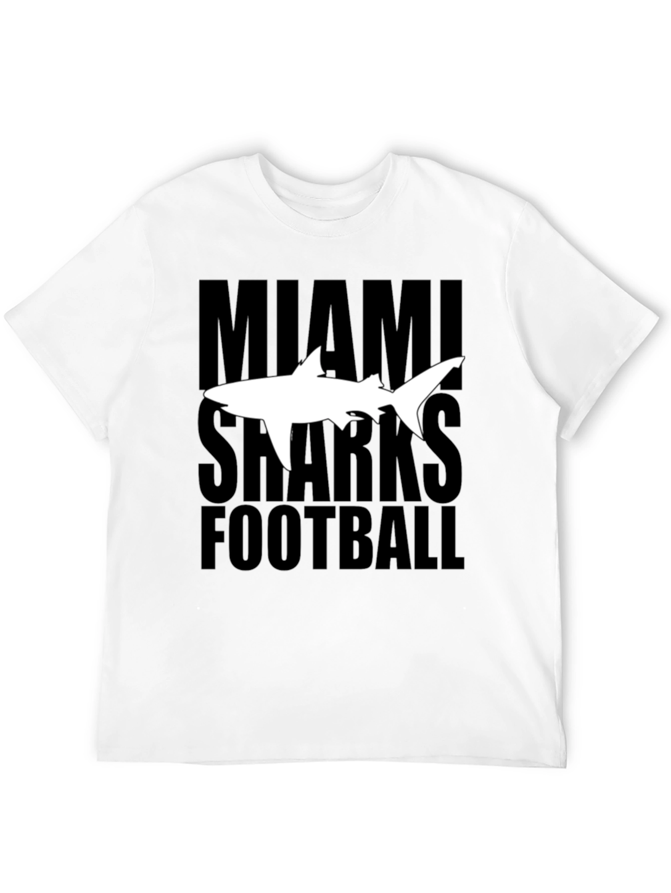 Miami Sharks Football Graphic T-Shirt