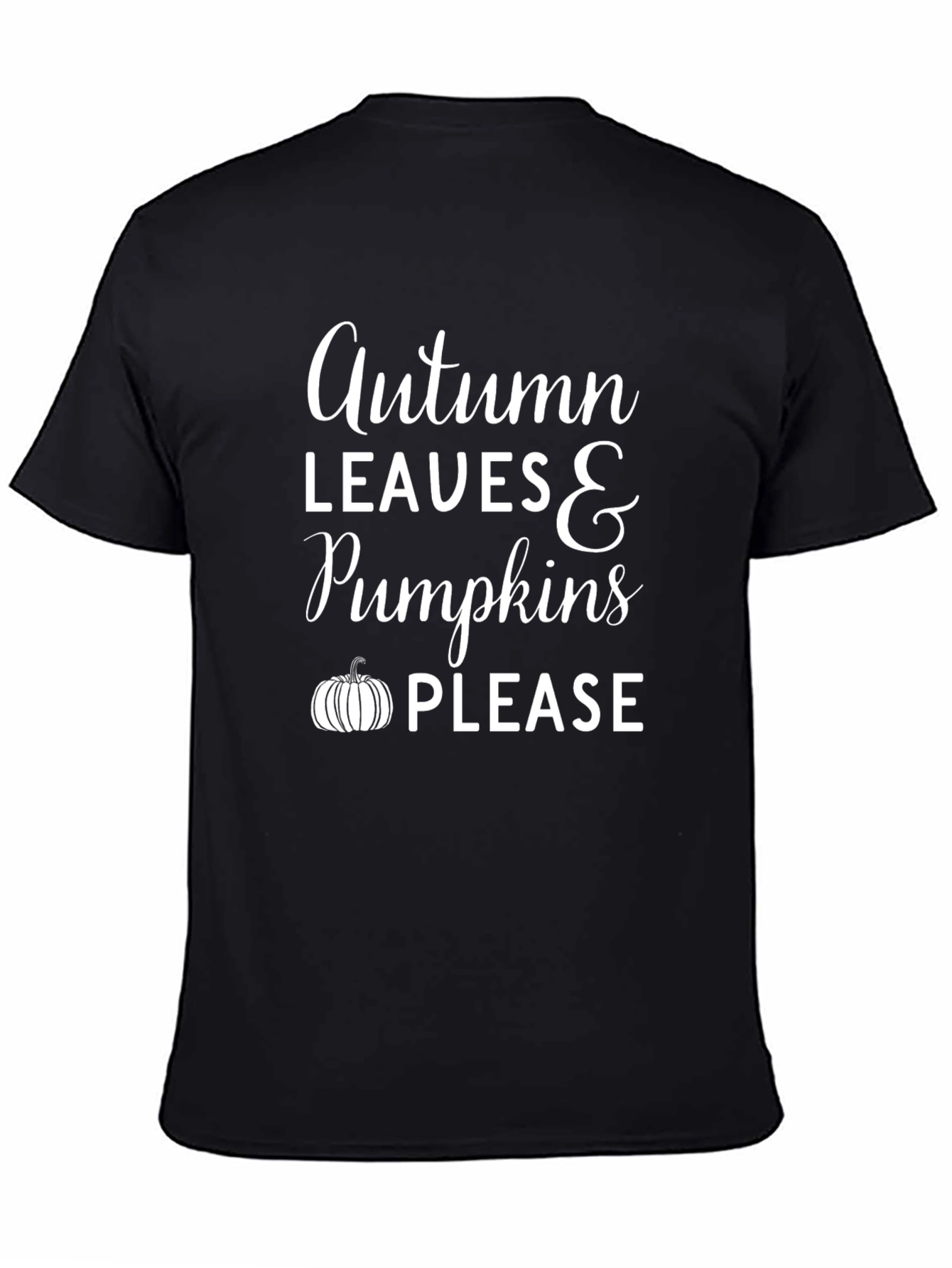 Autumn Leaves & Pumpkins T-Shirt