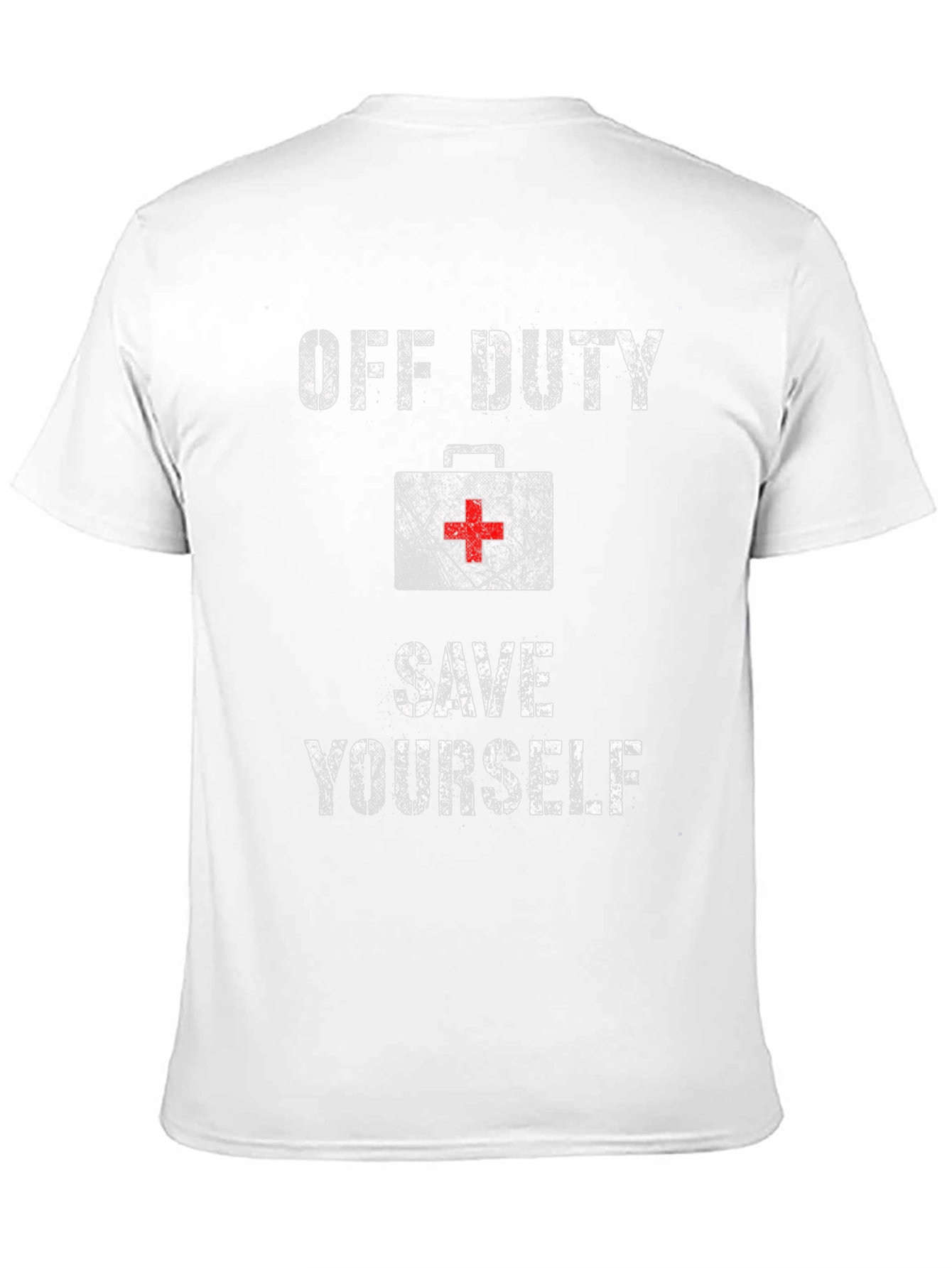 Off Duty Save Yourself Graphic Tee