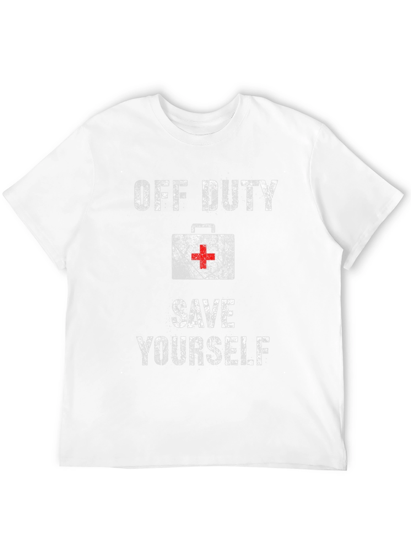 Off Duty Save Yourself Graphic Tee