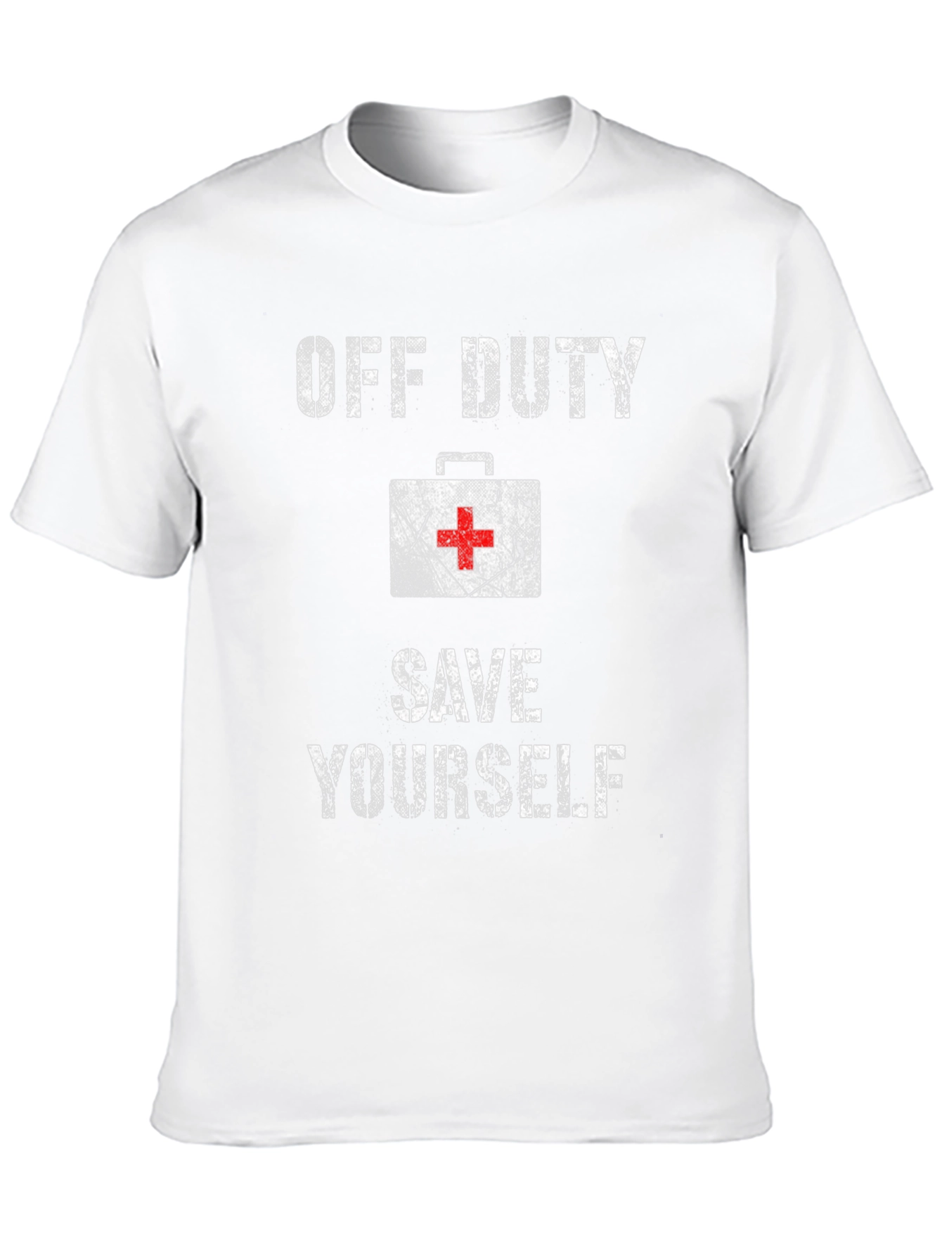 Off Duty Save Yourself Graphic Tee