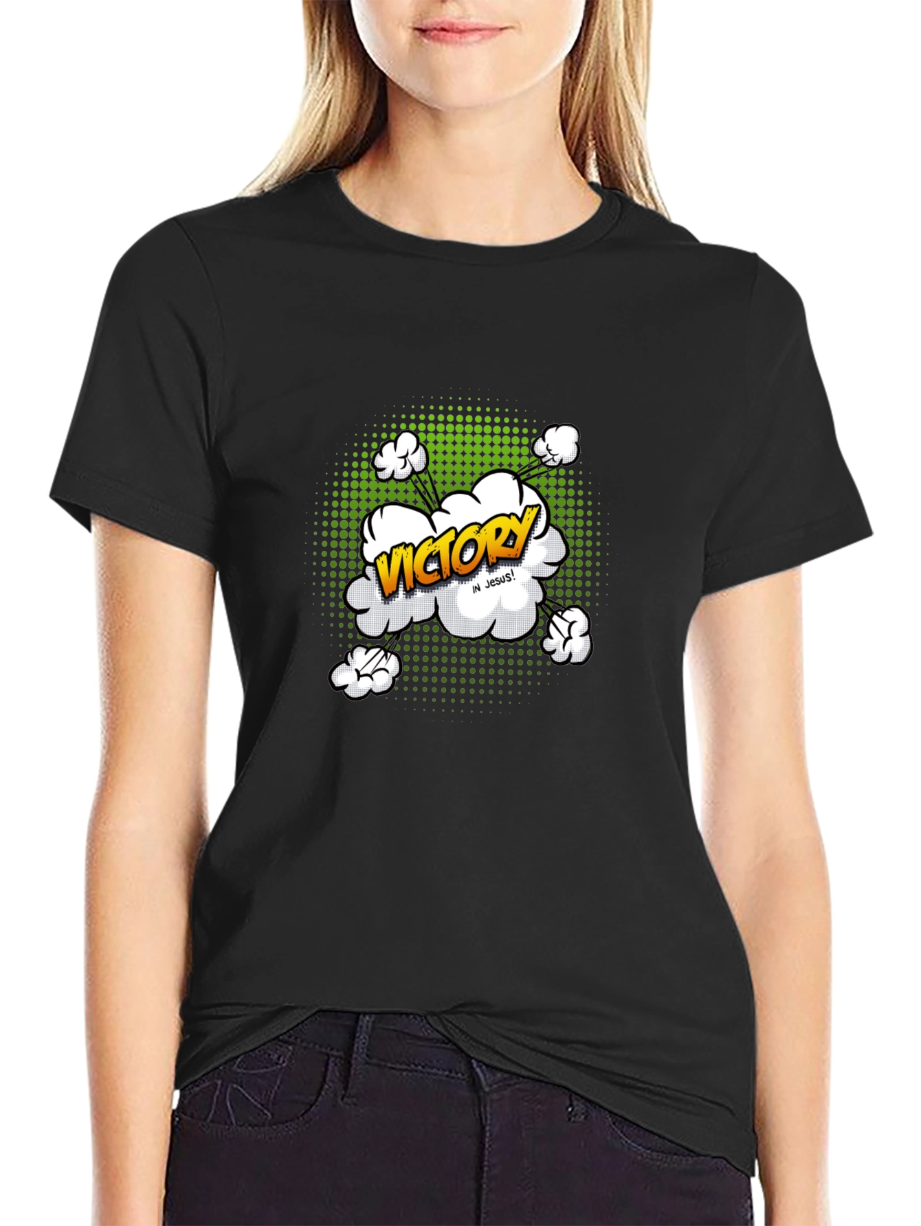 Victory In Jesus T-Shirt - Christian Apparel