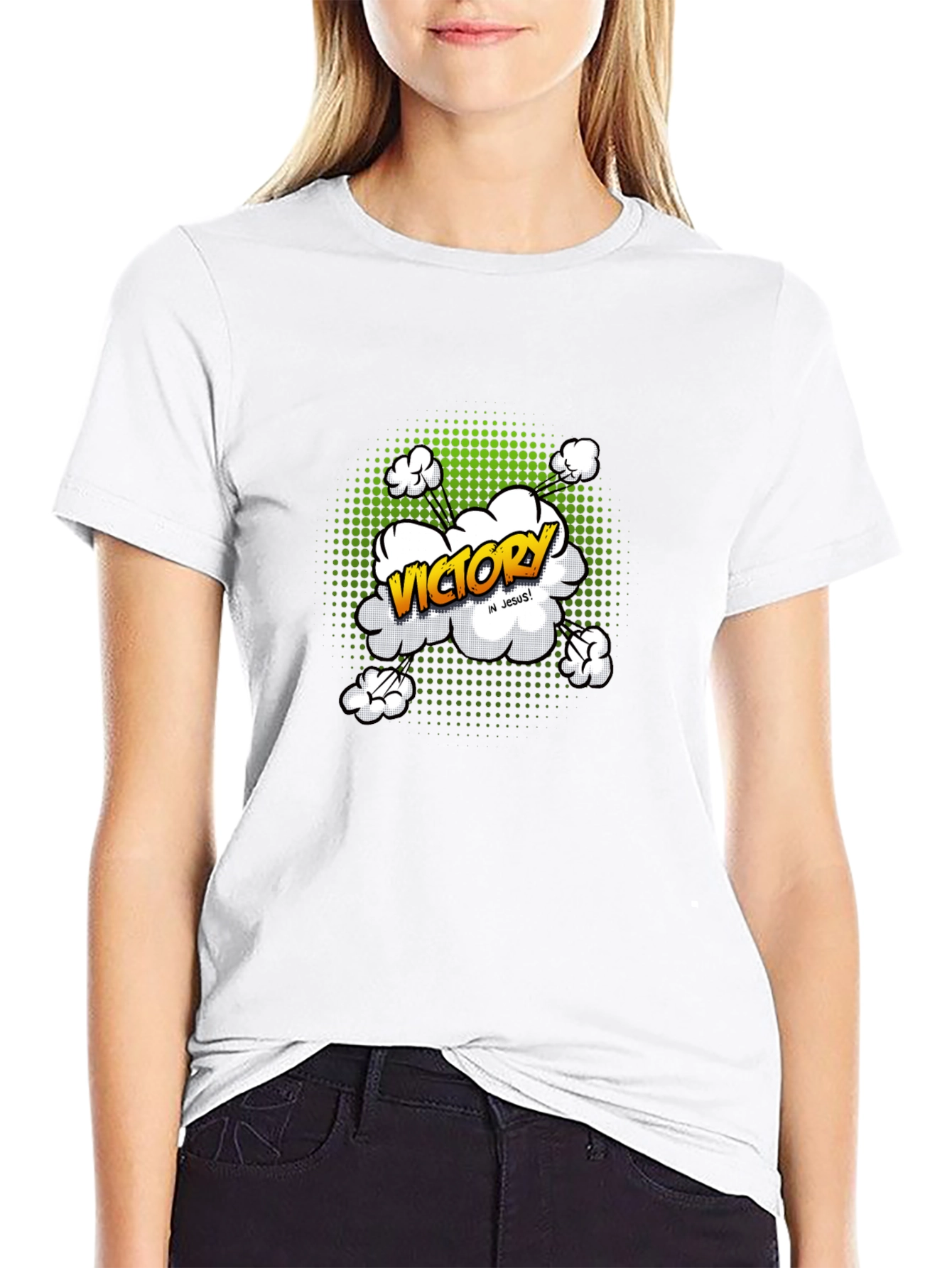 Victory In Jesus T-Shirt - Christian Apparel