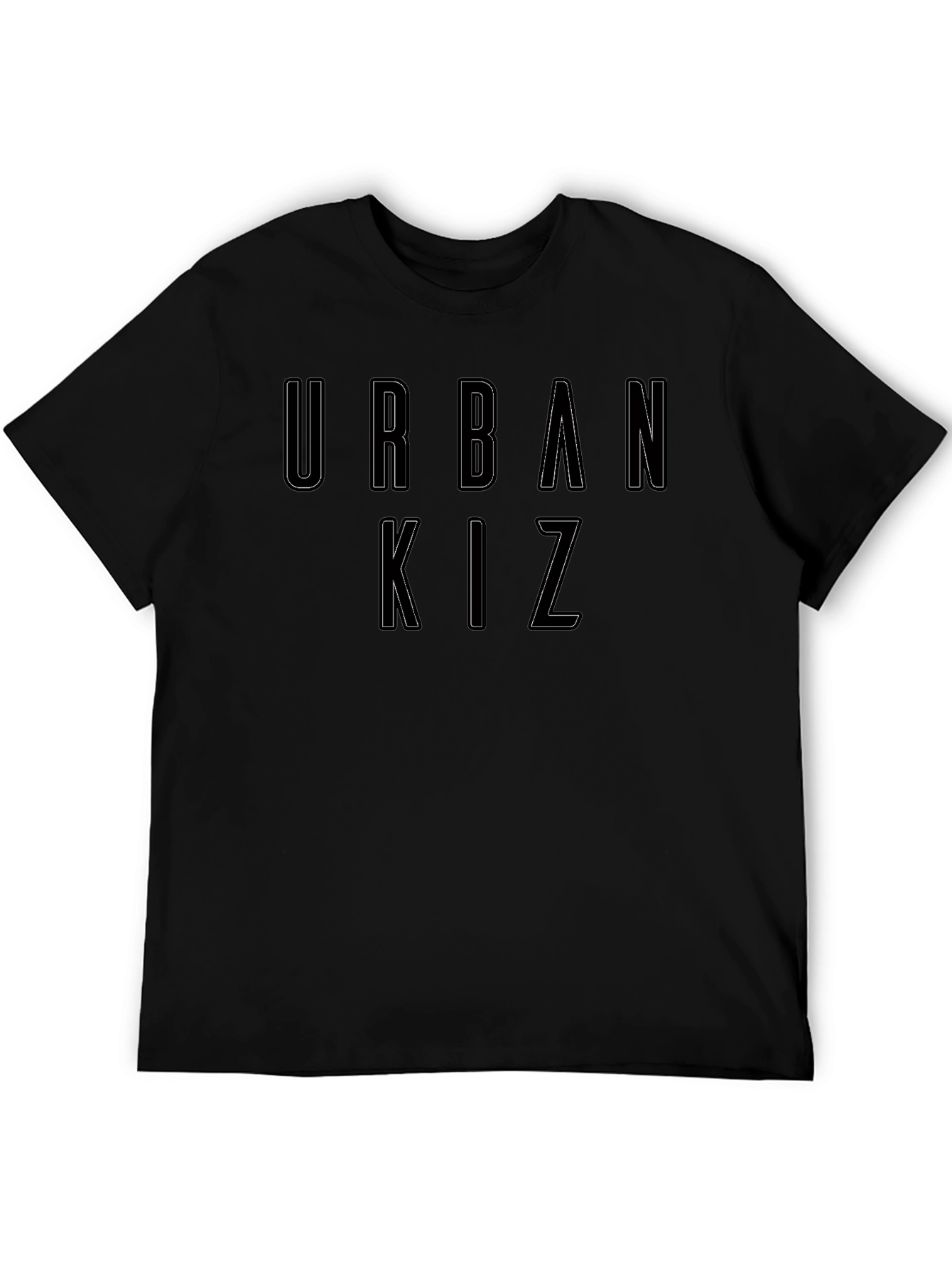Urban Kiz T-Shirt - Stylish Black Graphic Tee