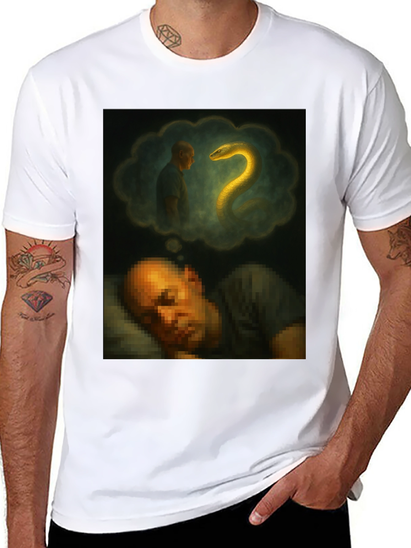 Dream State Black Graphic Tee