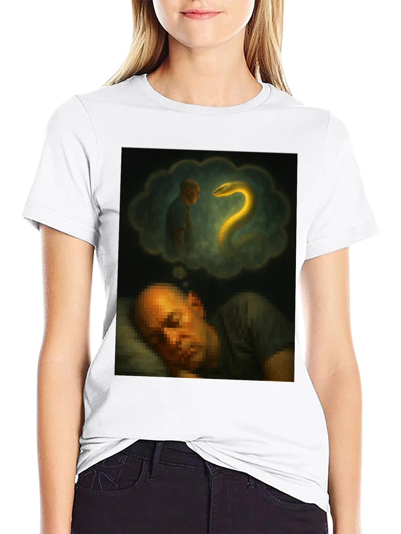 Dream State Black Graphic Tee