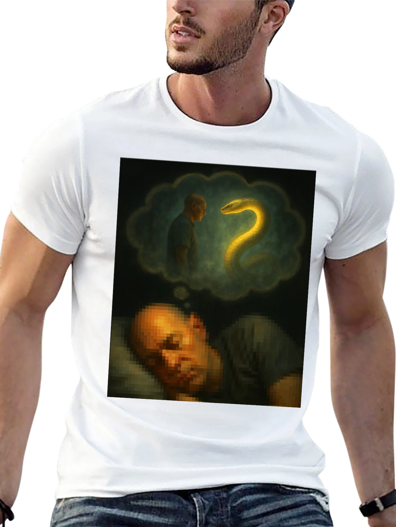 Dream State Black Graphic Tee