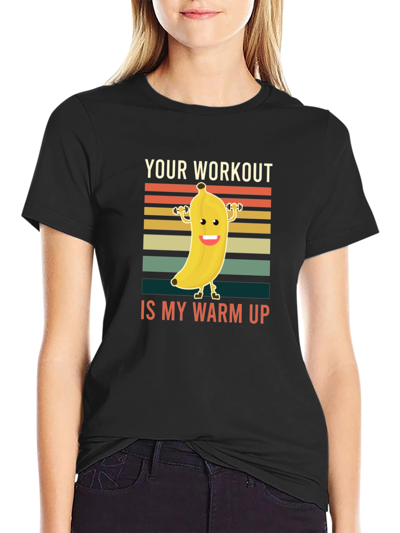 Workout Banana Humor T-Shirt