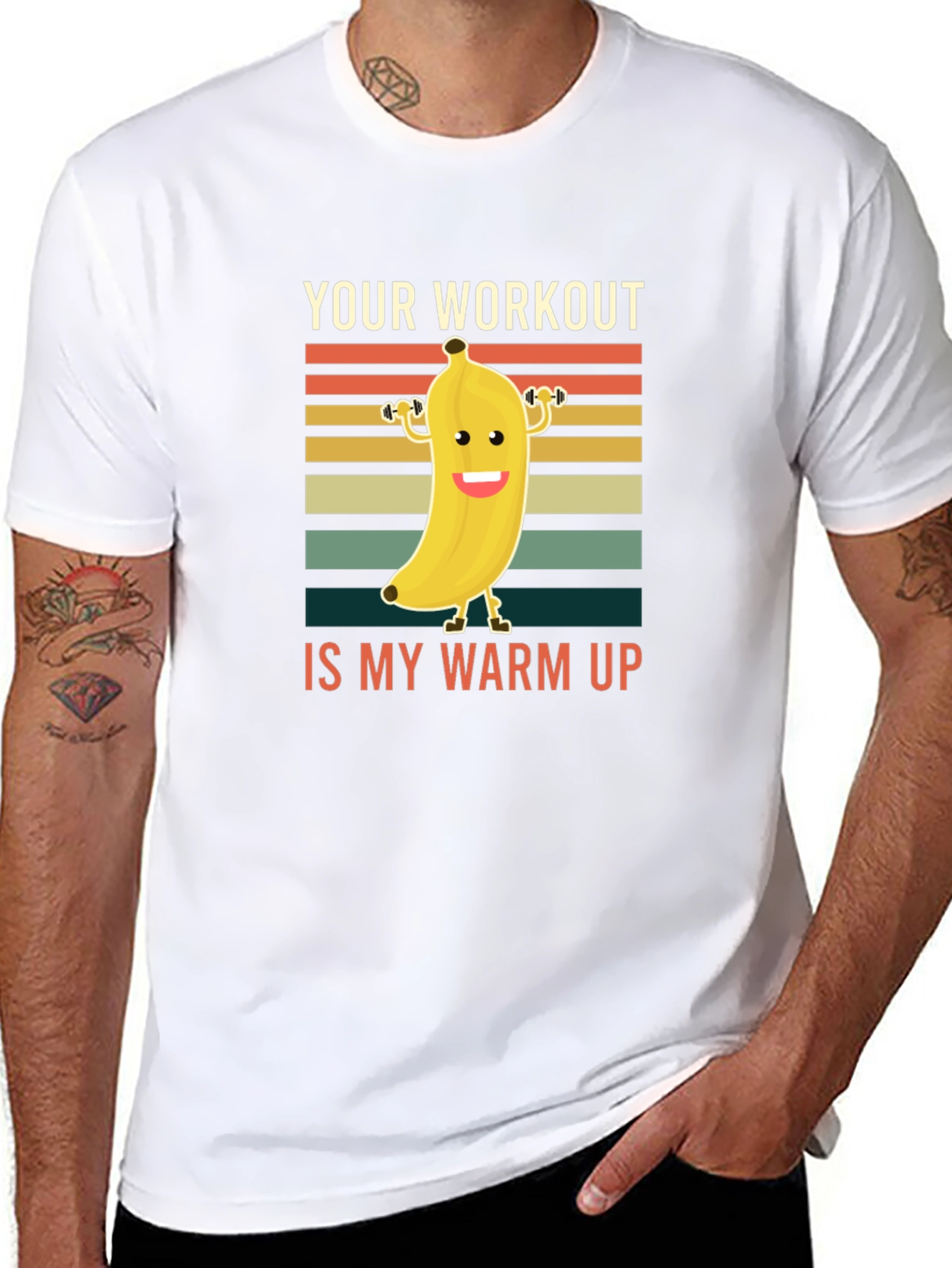 Workout Banana Humor T-Shirt