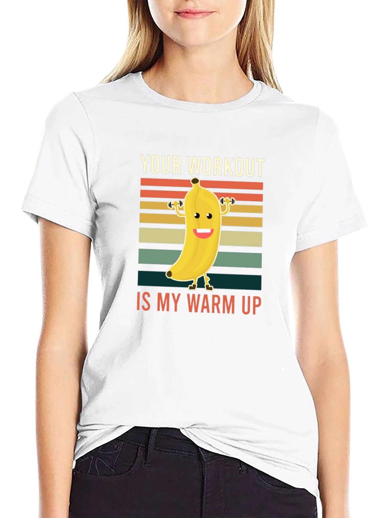 Workout Banana Humor T-Shirt