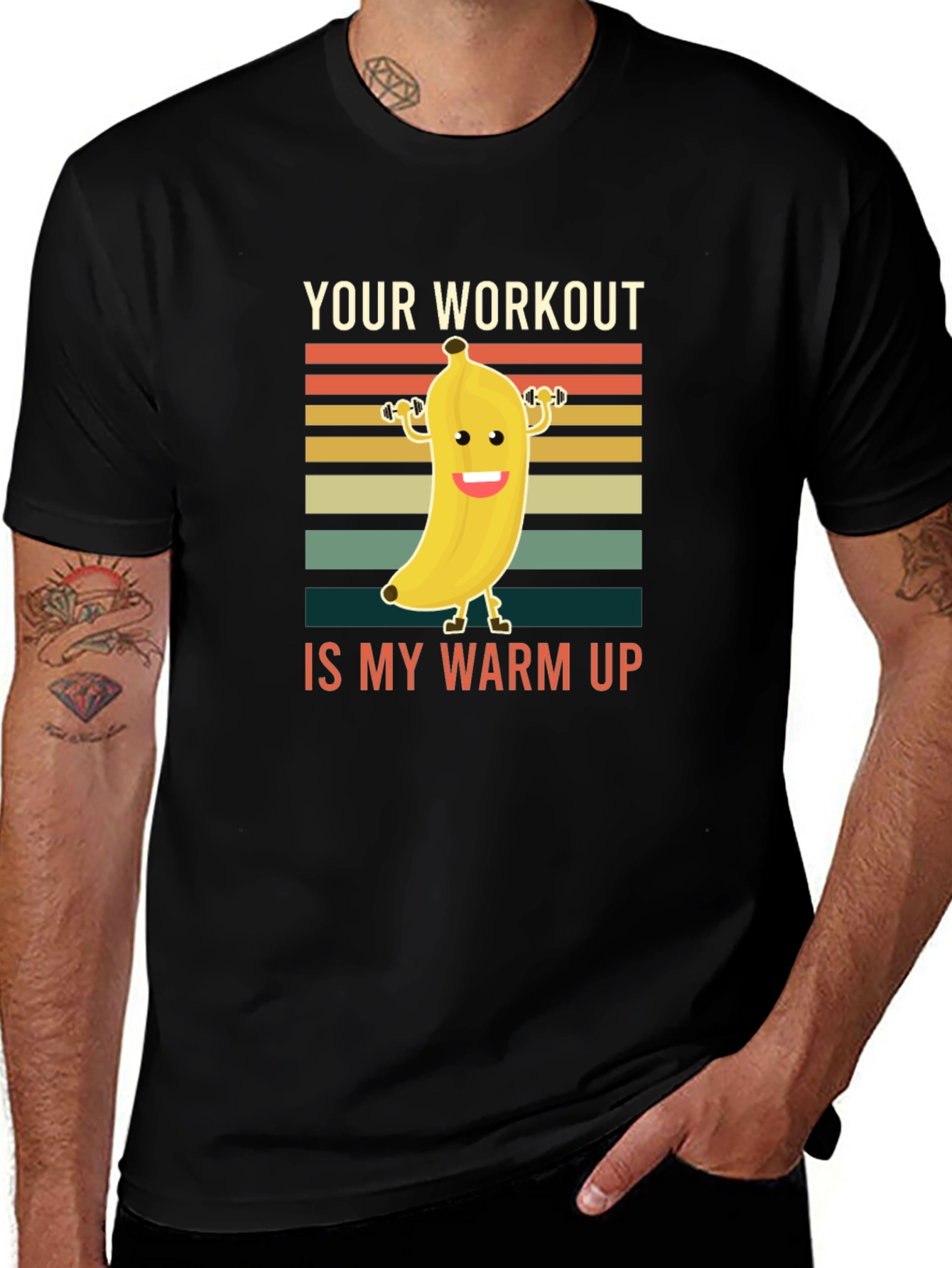 Workout Banana Humor T-Shirt