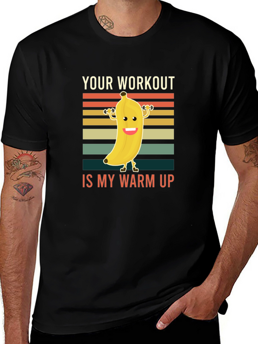 Workout Banana Humor T-Shirt