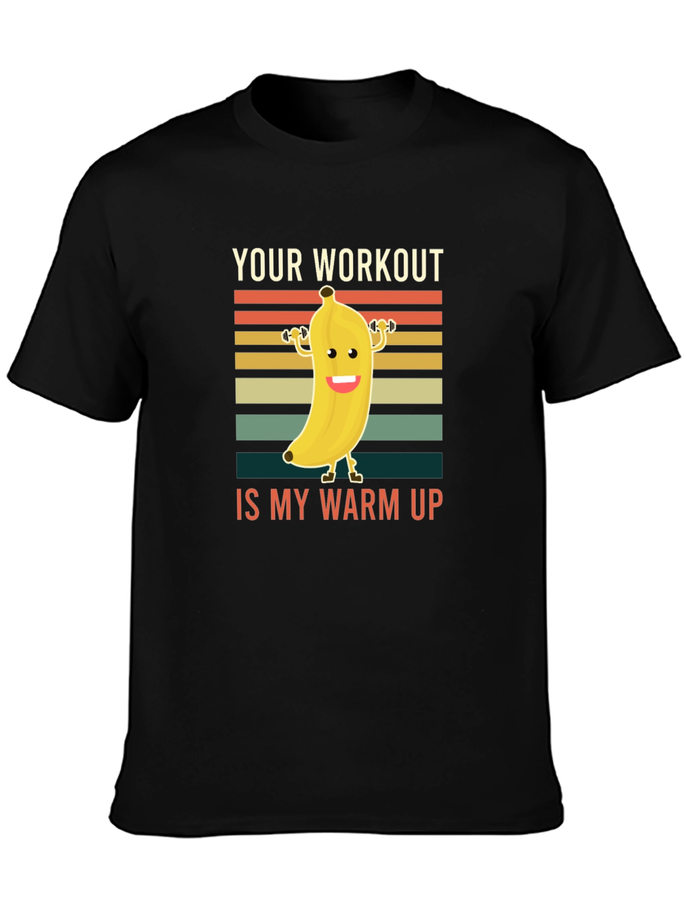 Workout Banana Humor T-Shirt