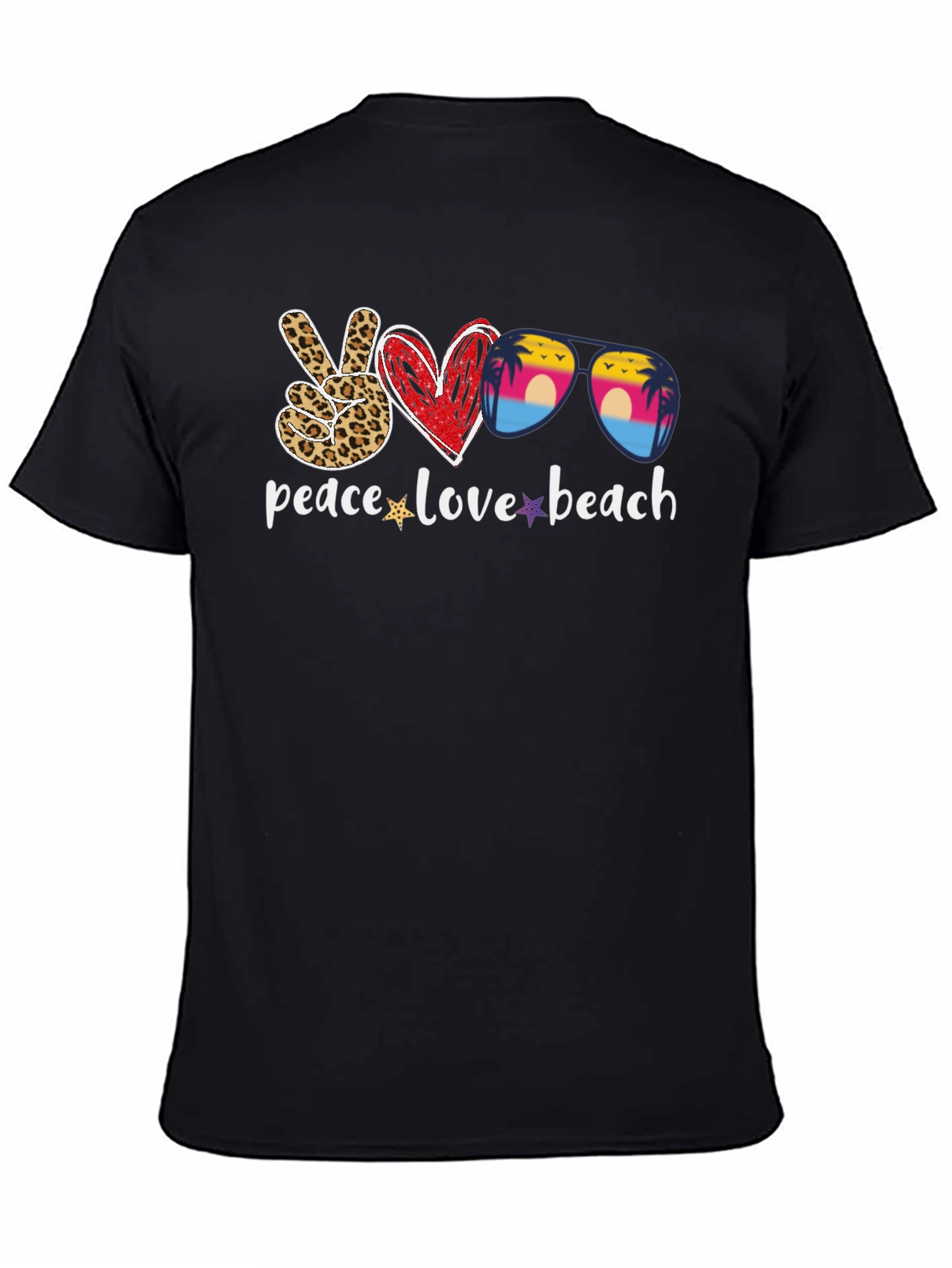 Peace Love Beach Graphic Tee