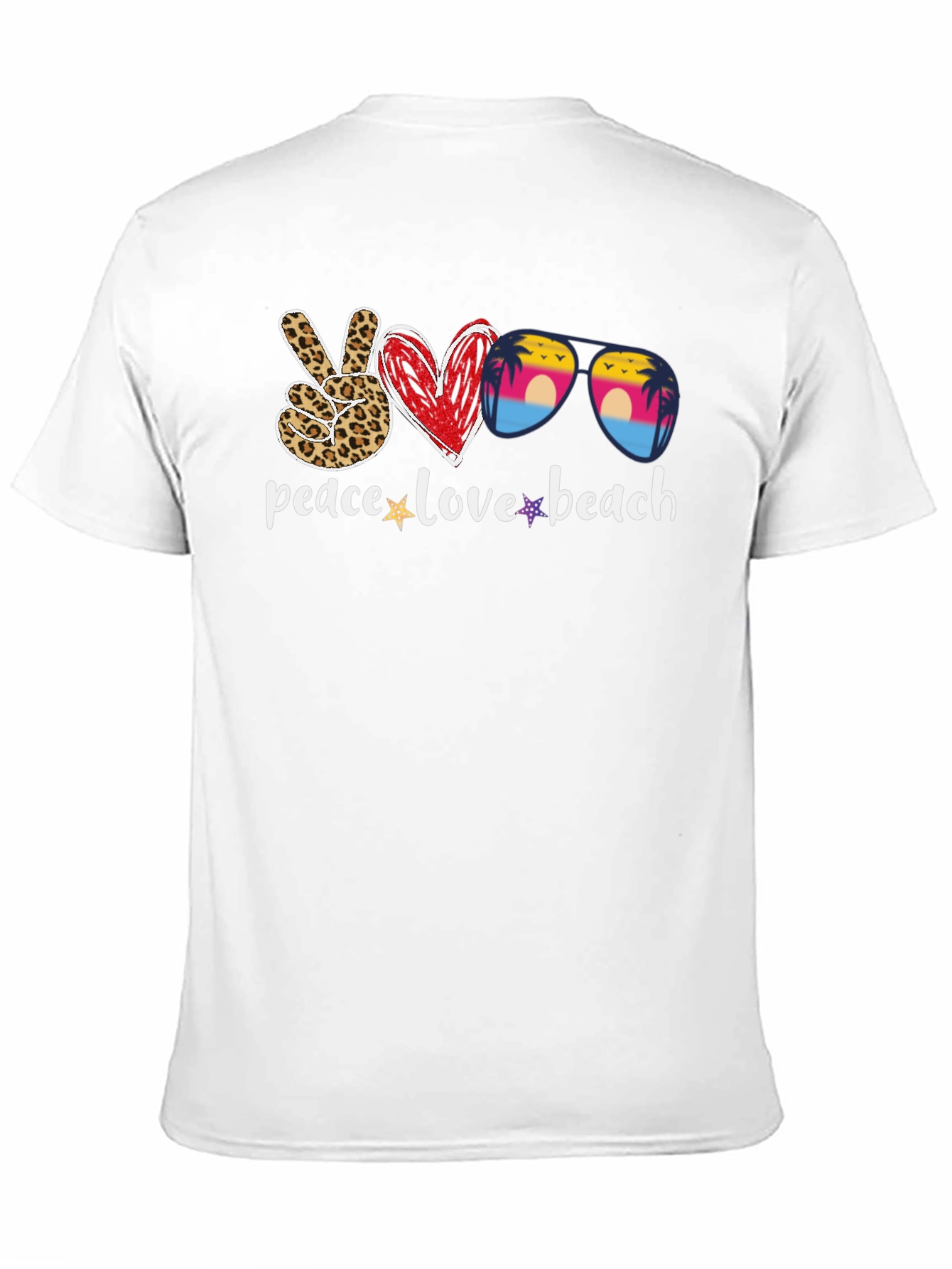 Peace Love Beach Graphic Tee