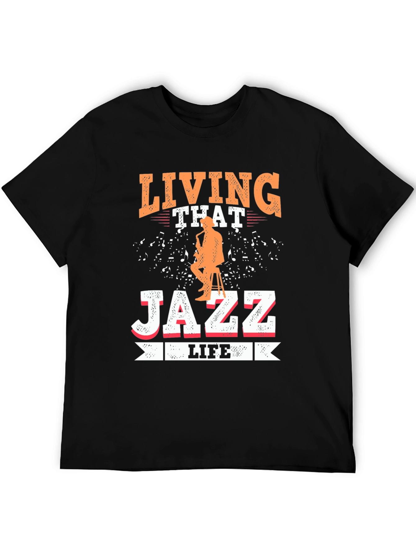 Living That Jazz Life Graphic T-Shirt