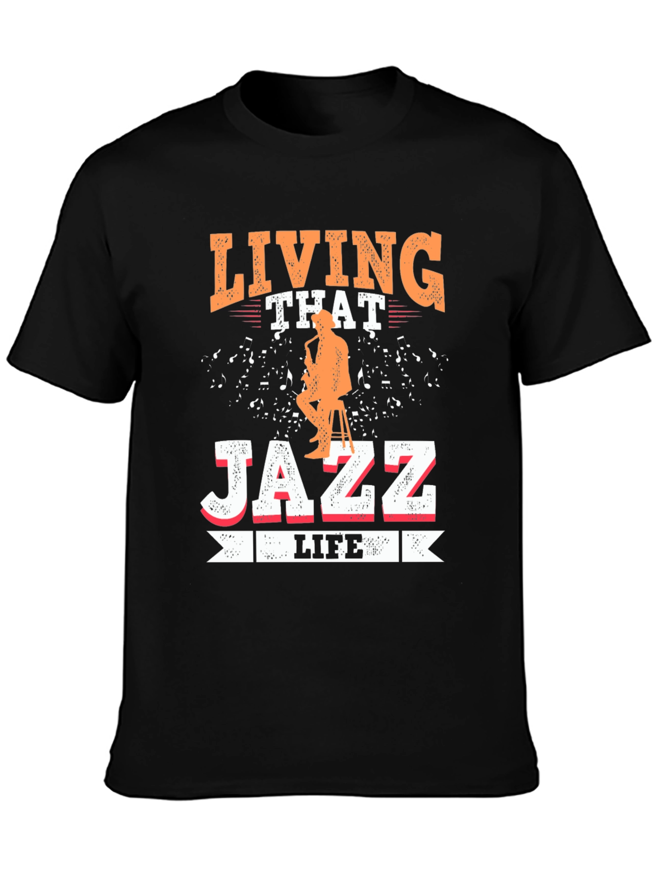 Living That Jazz Life Graphic T-Shirt