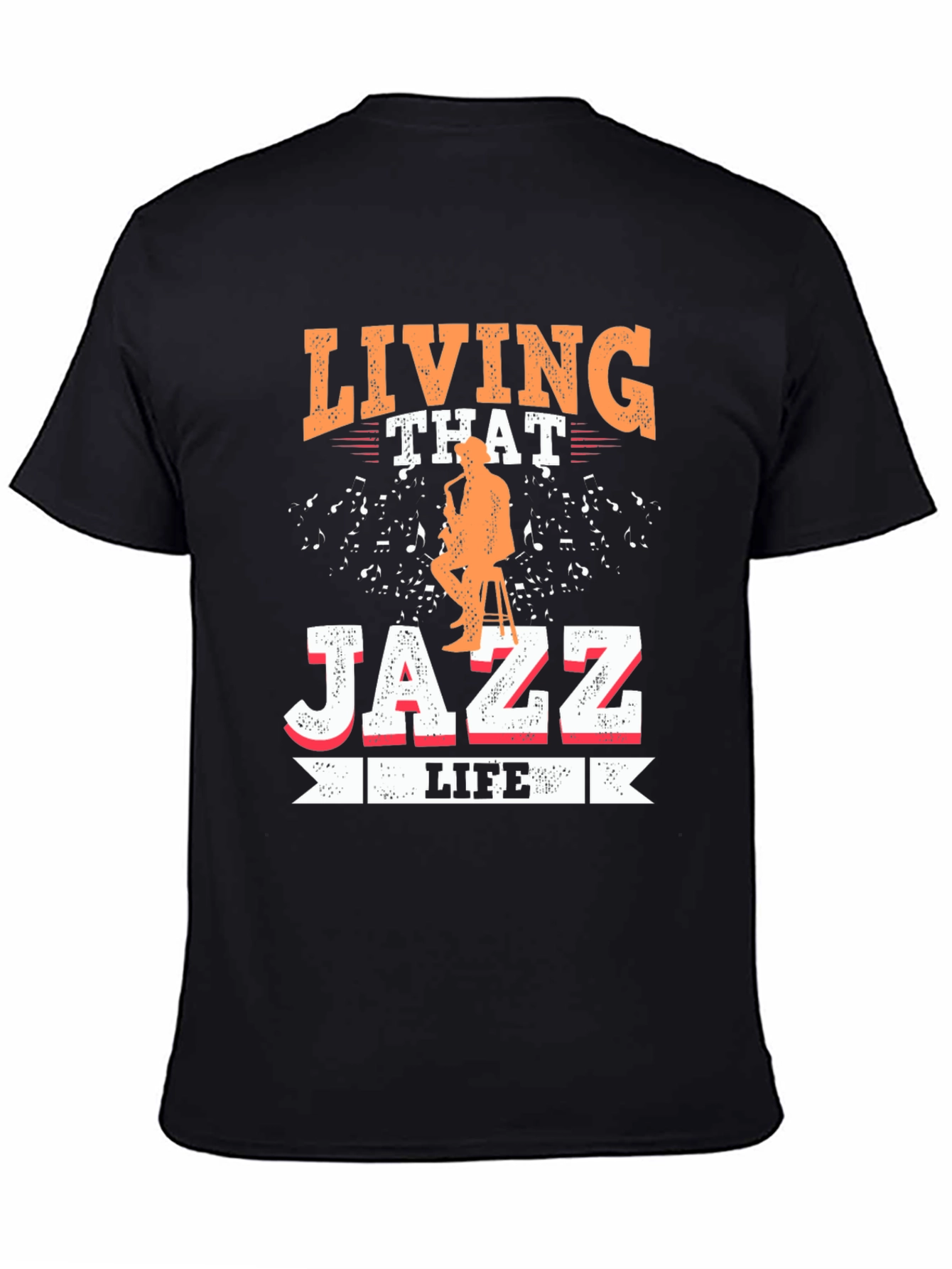 Living That Jazz Life Graphic T-Shirt