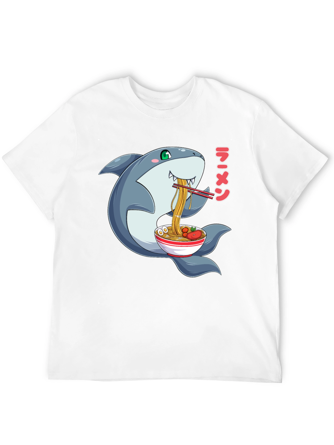 Shark Ramen Graphic T-Shirt