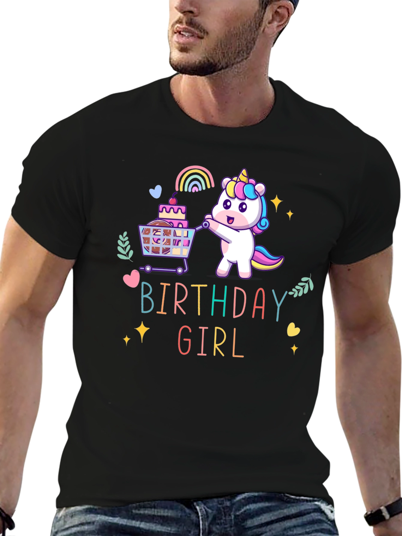 Birthday Girl Unicorn T-Shirt