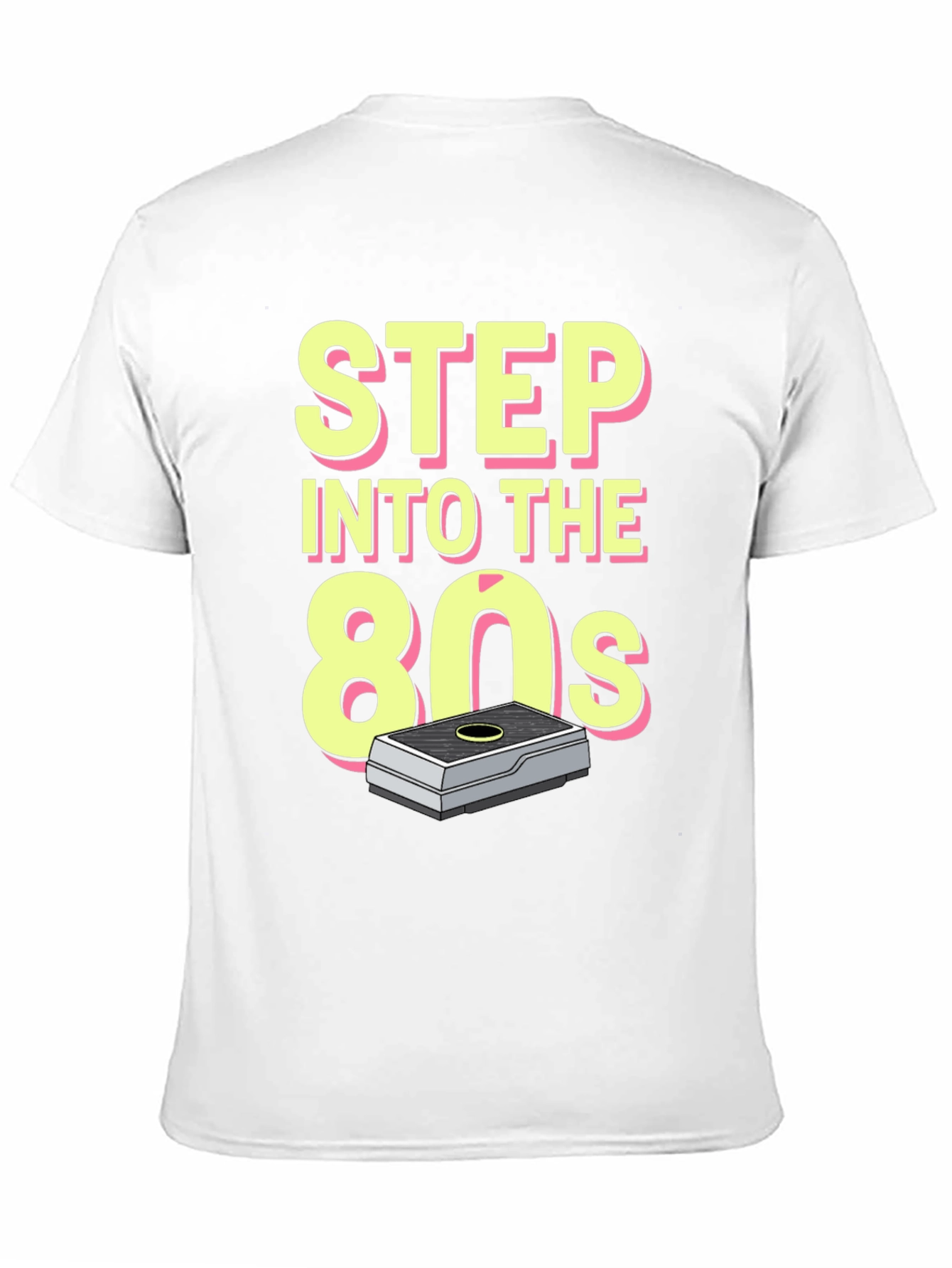 Step Into the 80s Graphic Tee - Retro Style