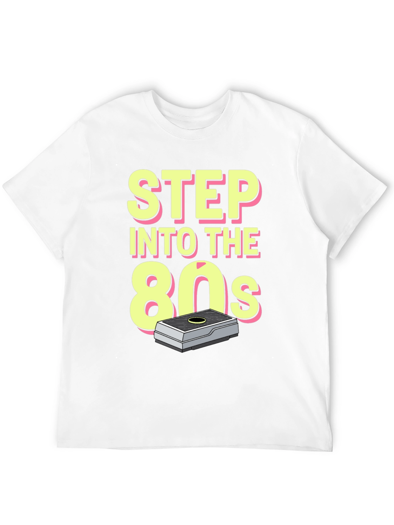 Step Into the 80s Graphic Tee - Retro Style